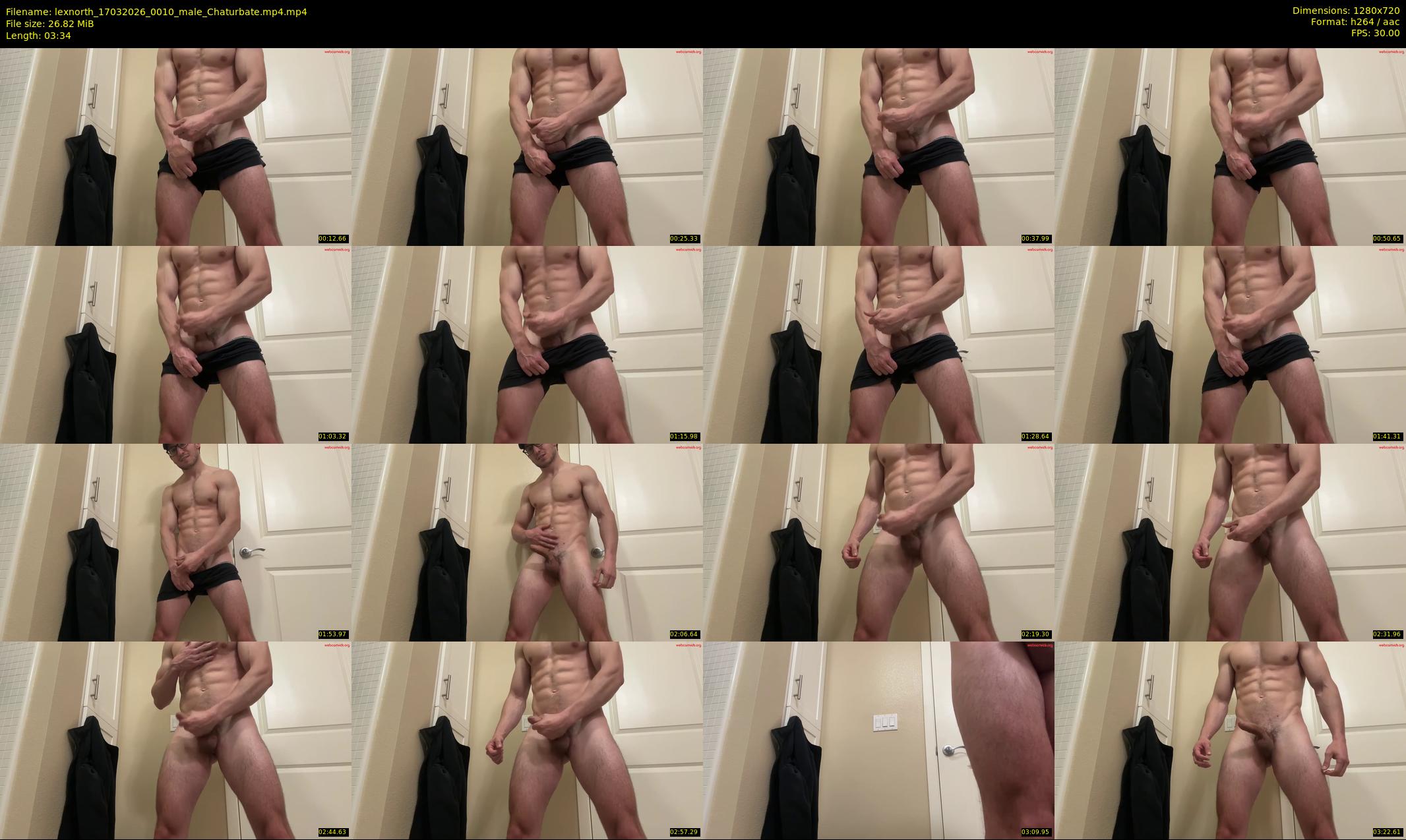 lexnorth — 4 minute Chaturbate male cam show recording, 720p, Mar 17, 2026