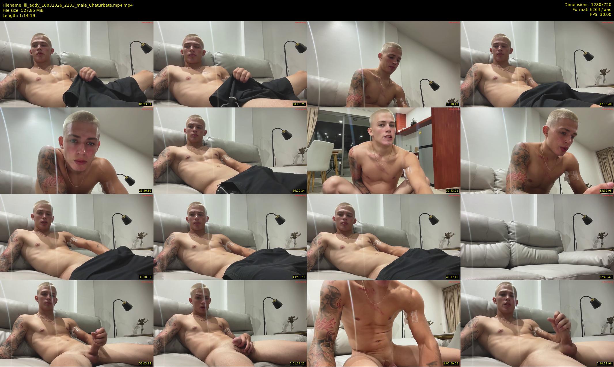 lil_addy — 75 minute Chaturbate male cam show recording, 720p, Mar 16, 2026