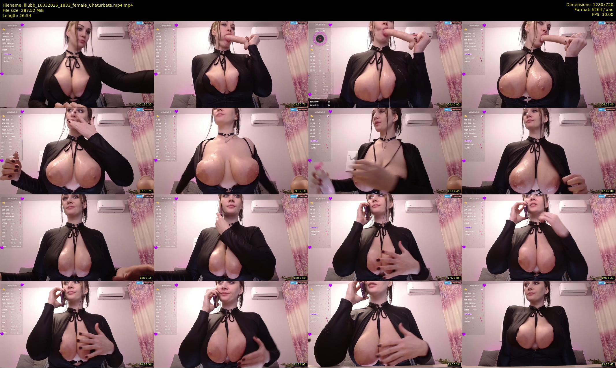 lilubb — 27 minute Chaturbate female cam show recording, 720p, Mar 16, 2026
