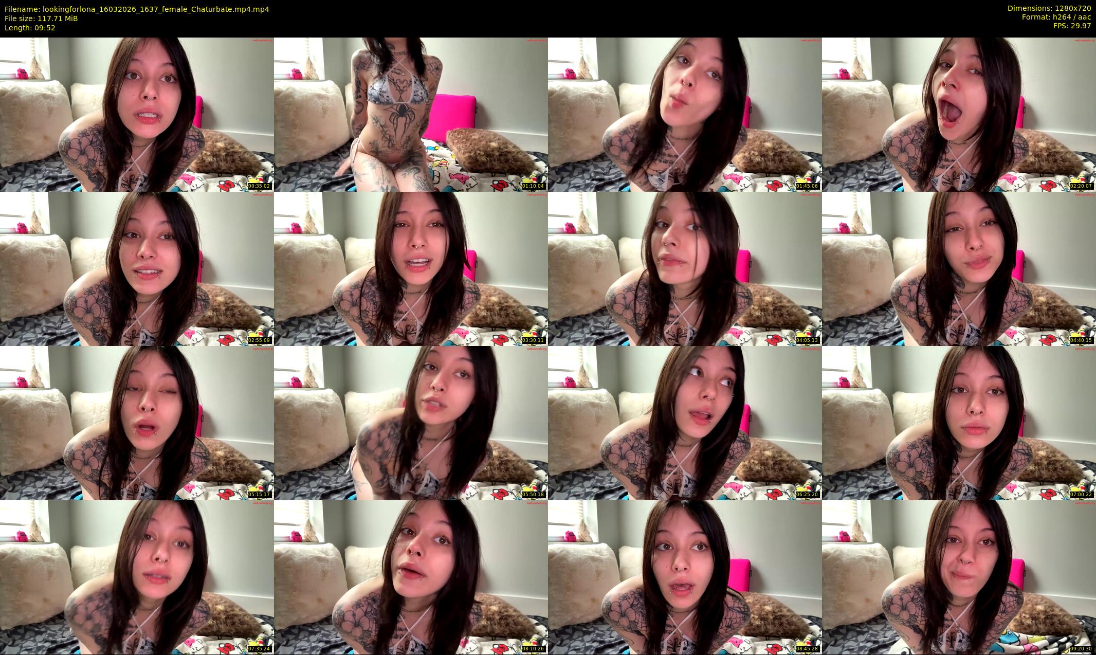 lookingforlona — 10 minute Chaturbate female cam show recording, 720p, Mar 16, 2026