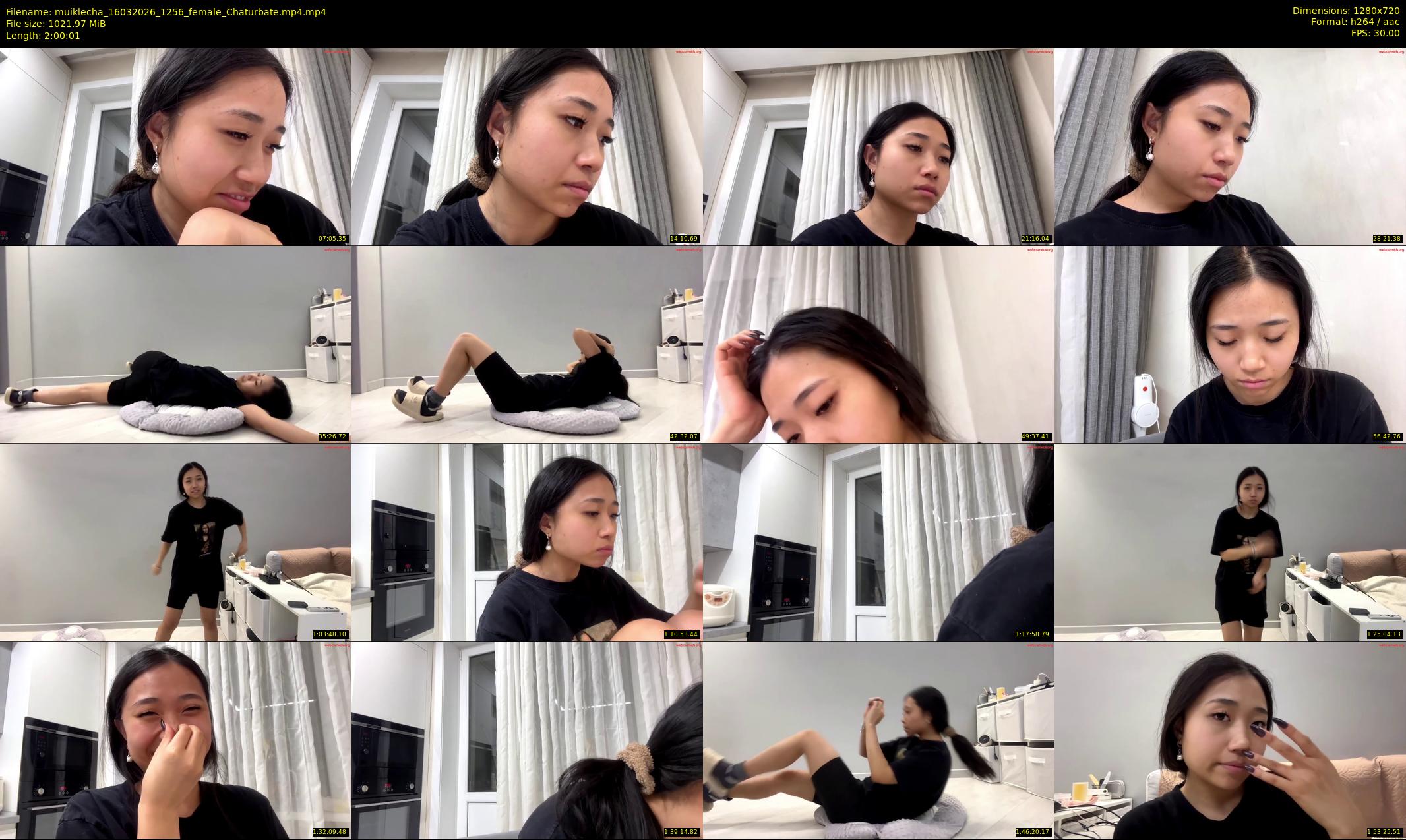 muiklecha — 121 minute Chaturbate female cam show recording, 720p, Mar 16, 2026