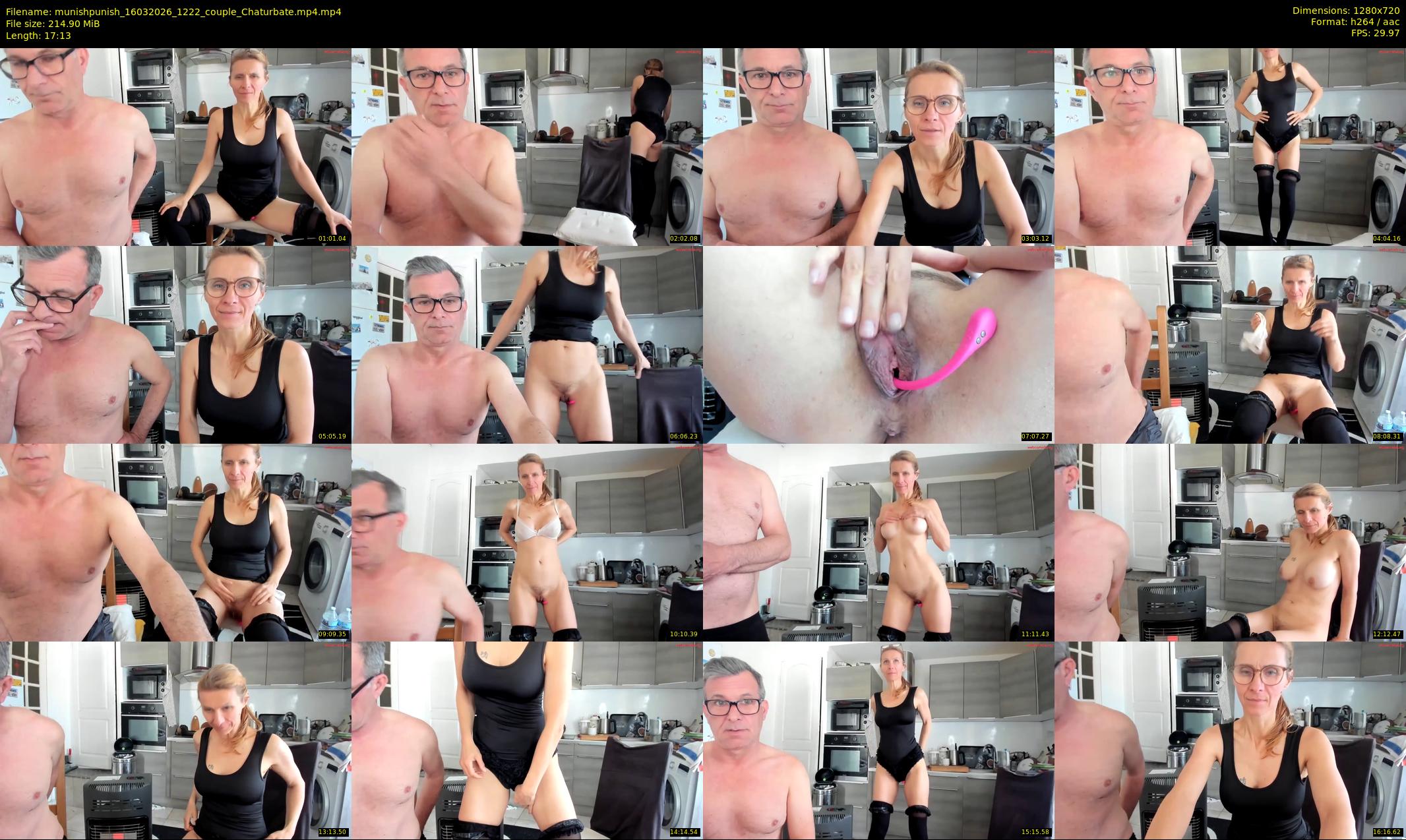 munishpunish — 18 minute Chaturbate couple cam show recording, 720p, Mar 16, 2026