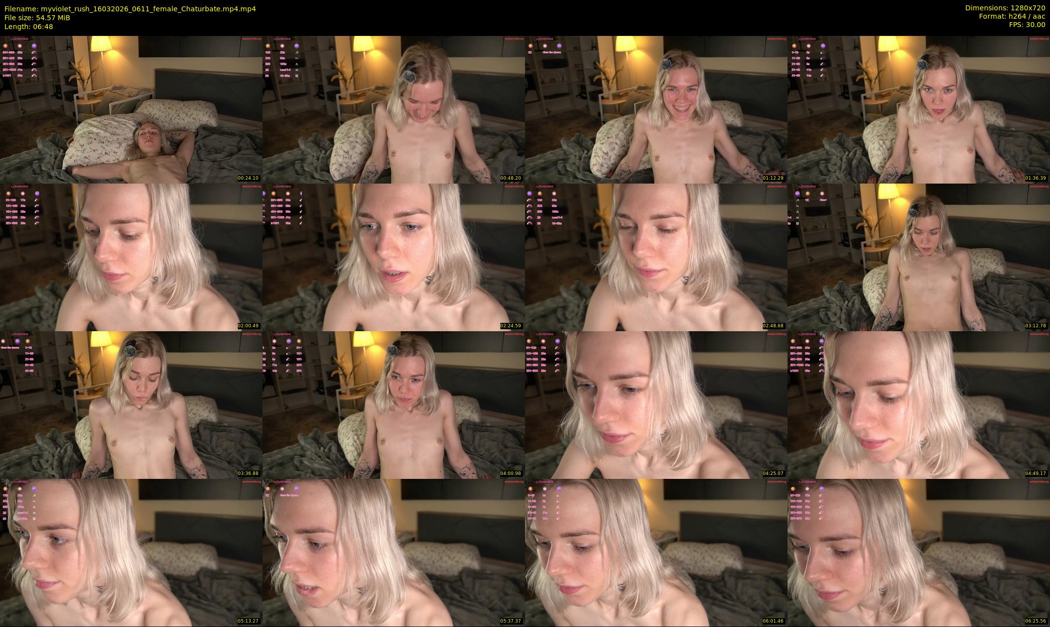 myviolet_rush — 7 minute Chaturbate female cam show recording, 720p, Mar 16, 2026