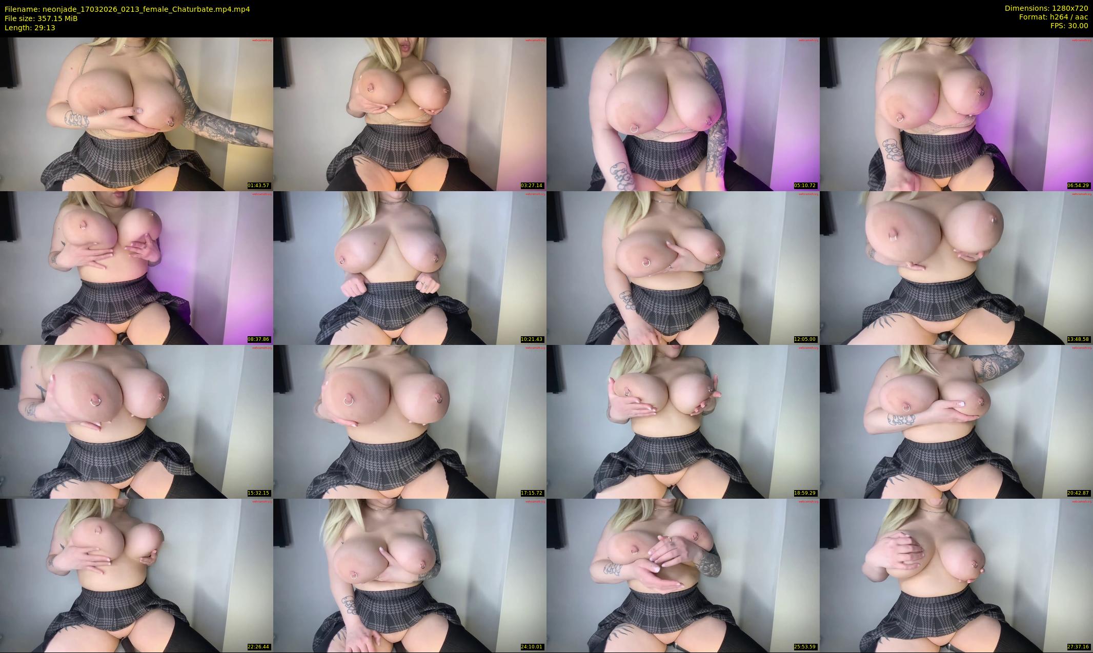 neonjade — 30 minute Chaturbate female cam show recording, 720p, Mar 17, 2026