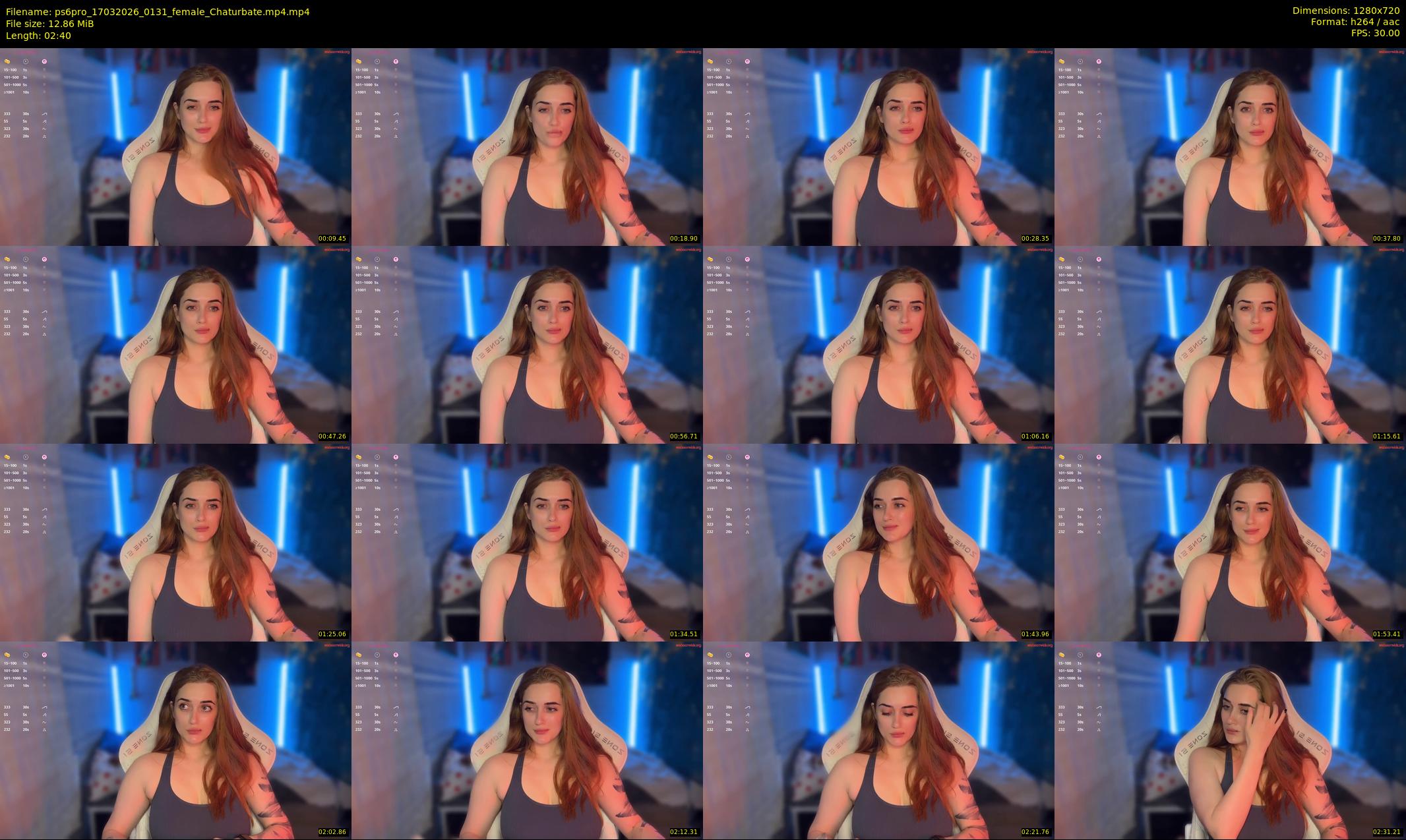 ps6pro — 3 minute Chaturbate female cam show recording, 720p, Mar 17, 2026
