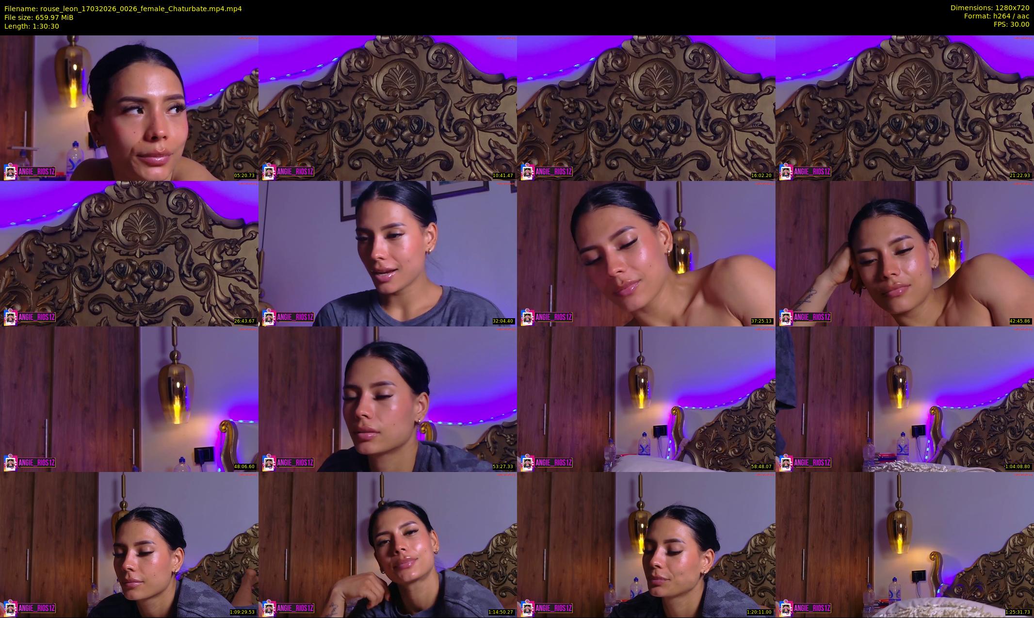 rouse_leon — 91 minute Chaturbate female cam show recording, 720p, Mar 17, 2026