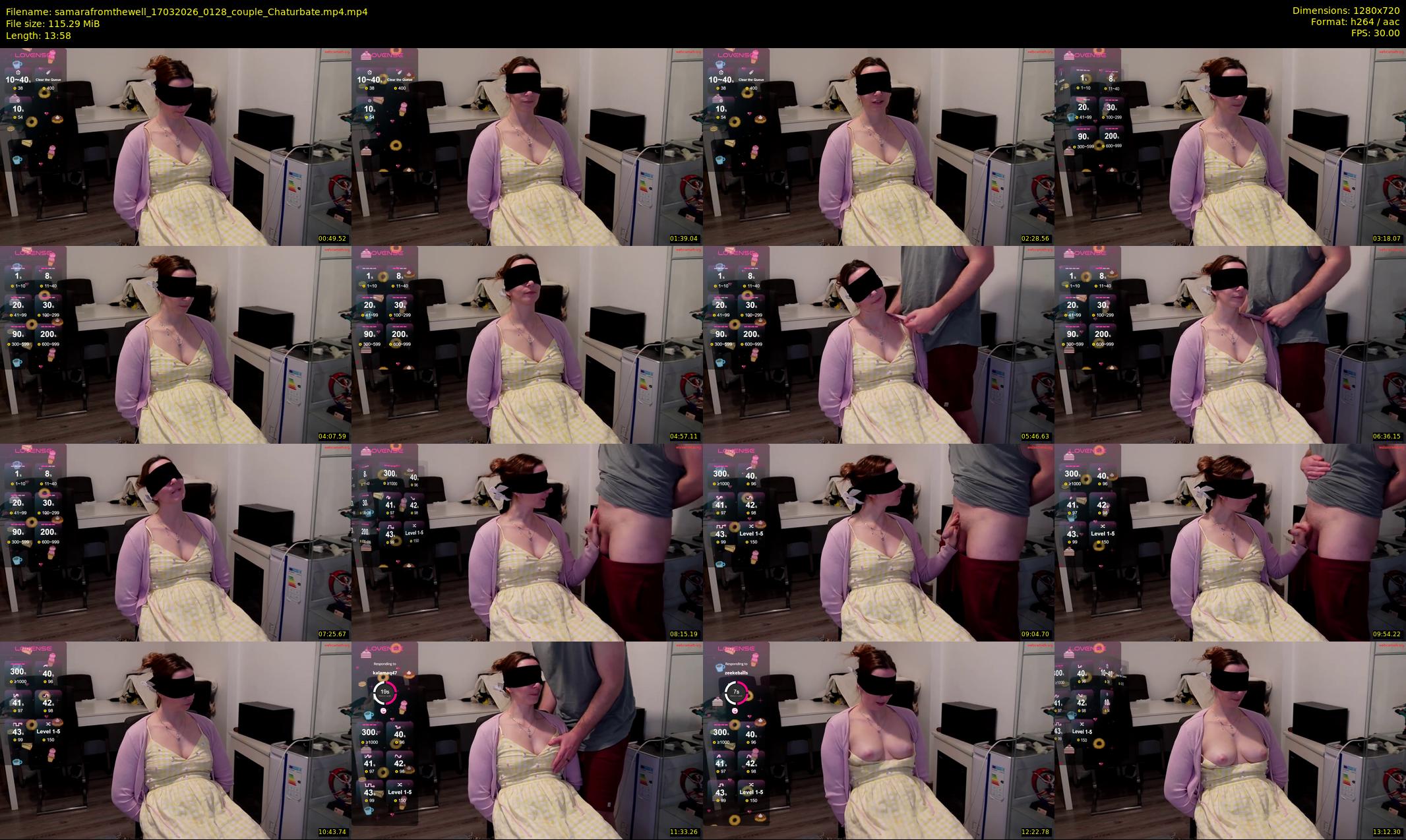 samarafromthewell — 14 minute Chaturbate female cam show recording, 720p, Mar 17, 2026