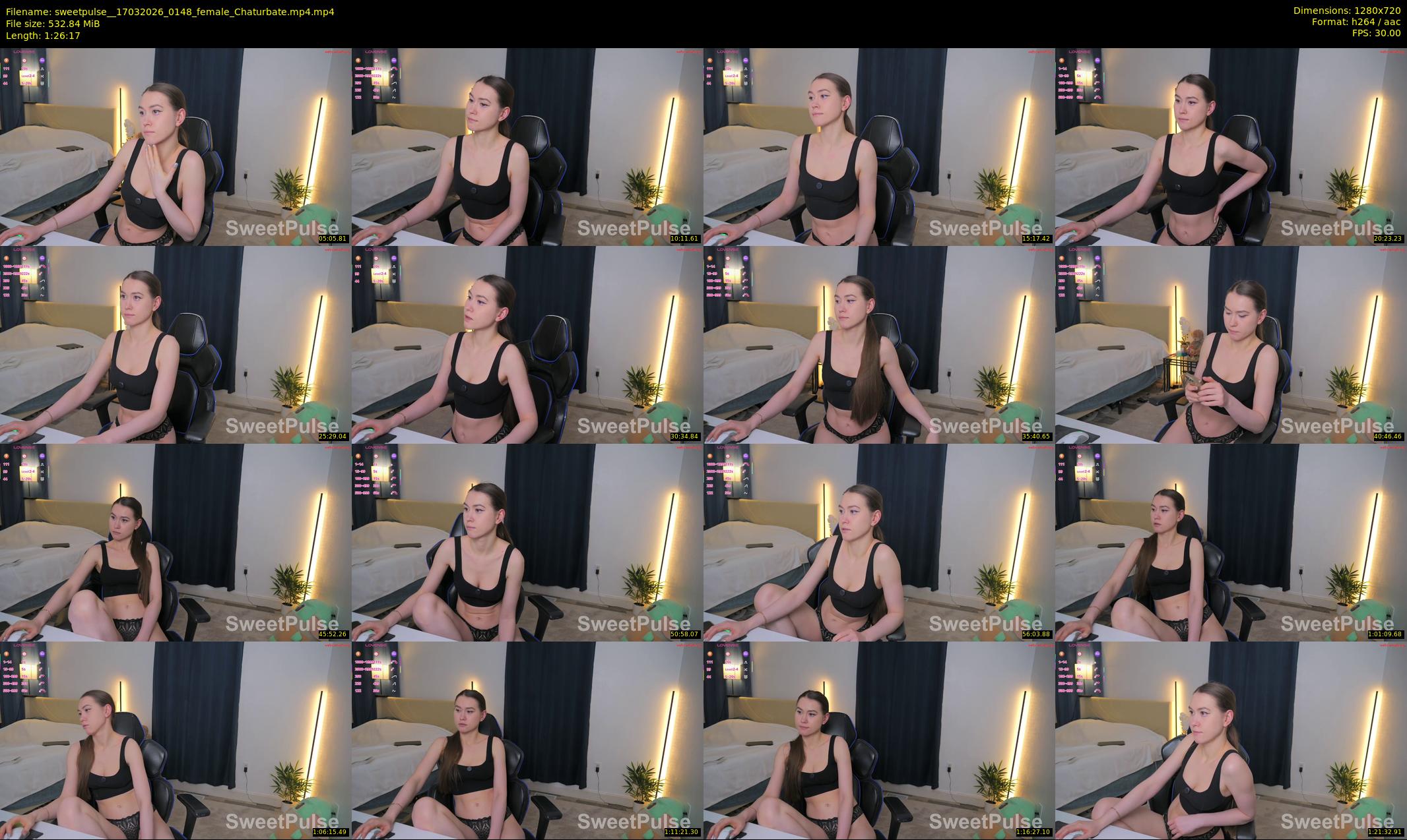 sweetpulse_ — 87 minute Chaturbate female cam show recording, 720p, Mar 17, 2026