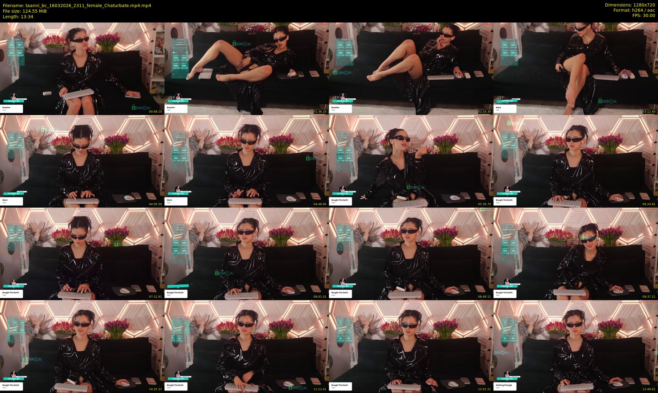 taanni_bc — 14 minute Chaturbate female cam show recording, 720p, Mar 16, 2026