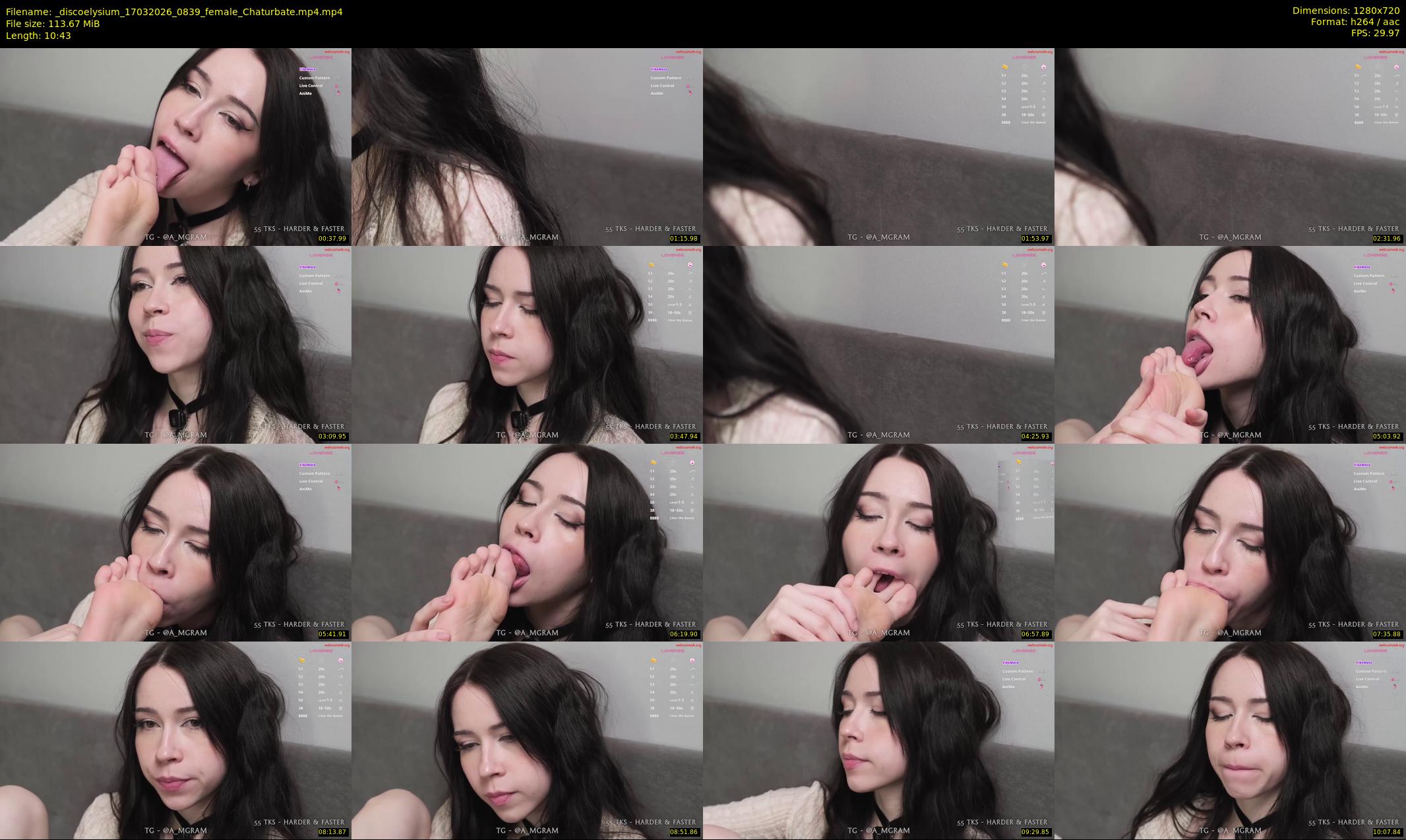 _discoelysium — 11 minute Chaturbate couple cam show recording, 720p, Mar 17, 2026