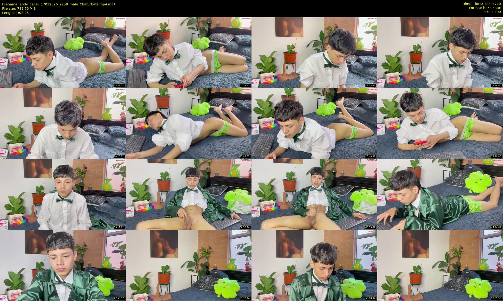 andy_belier — 63 minute Chaturbate male cam show recording, 720p, Mar 17, 2026