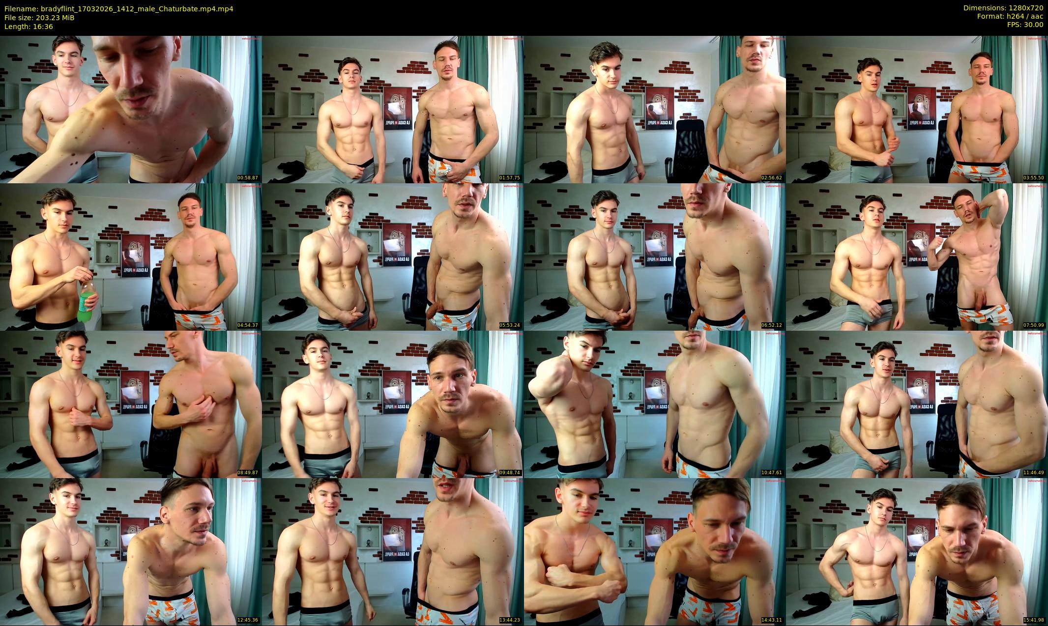 bradyflint — 17 minute Chaturbate male cam show recording, 720p, Mar 17, 2026