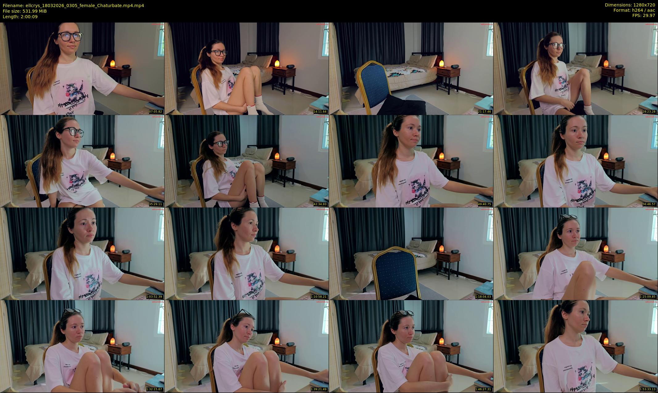 ellcrys — 121 minute Chaturbate couple cam show recording, 720p, Mar 18, 2026
