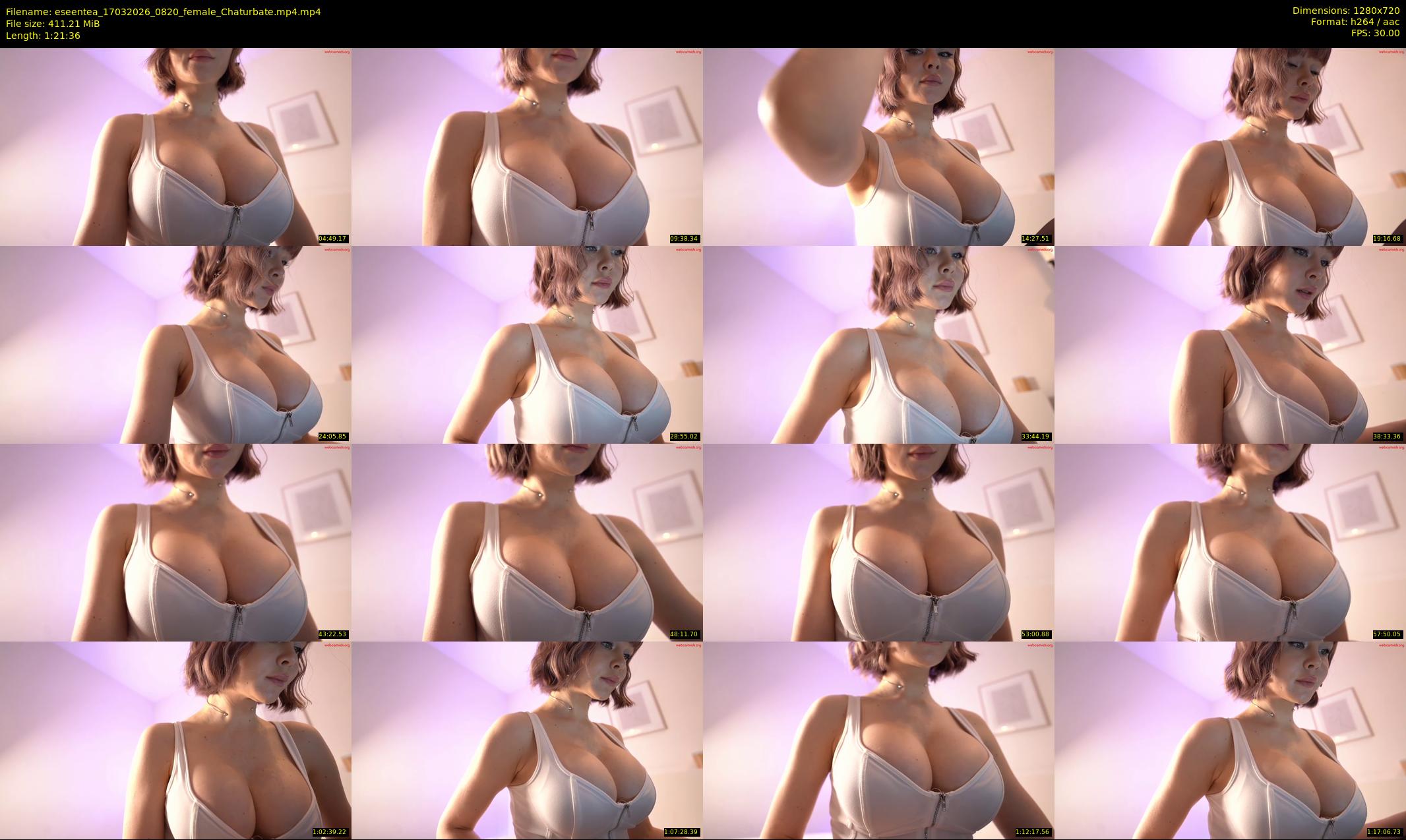 eseentea — 82 minute Chaturbate female cam show recording, 720p, Mar 17, 2026