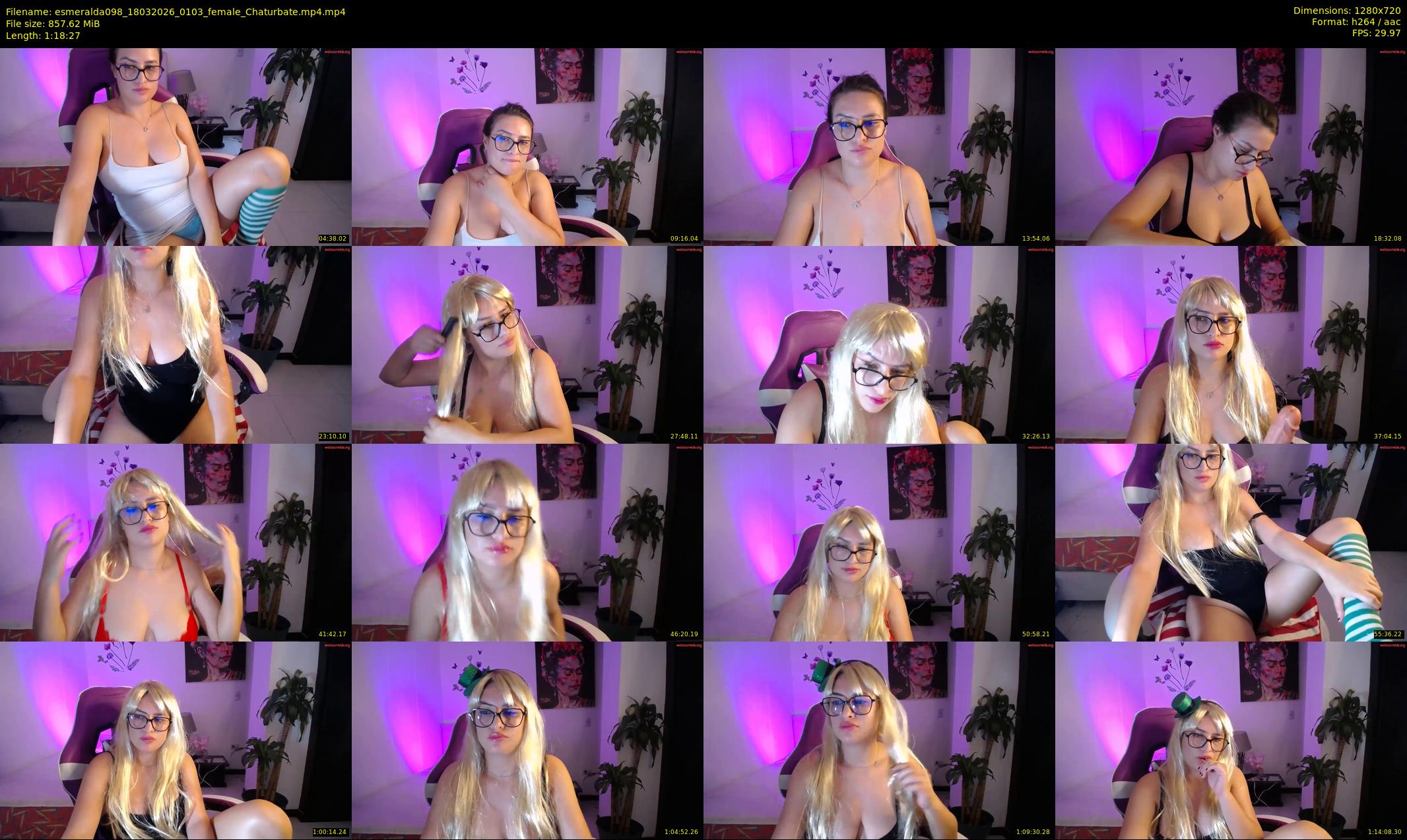esmeralda098 — 79 minute Chaturbate female cam show recording, 720p, Mar 18, 2026