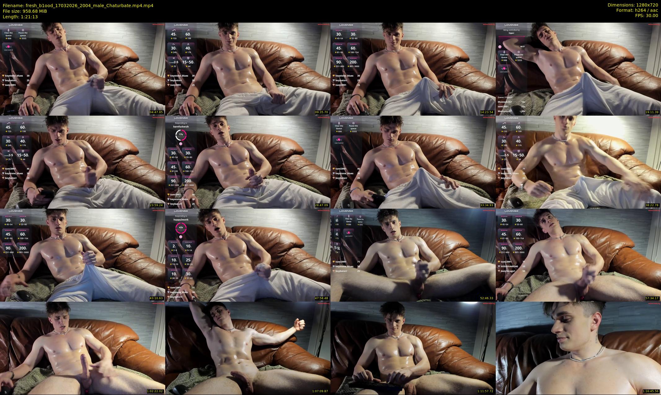 fresh_b1ood — 82 minute Chaturbate male cam show recording, 720p, Mar 17, 2026