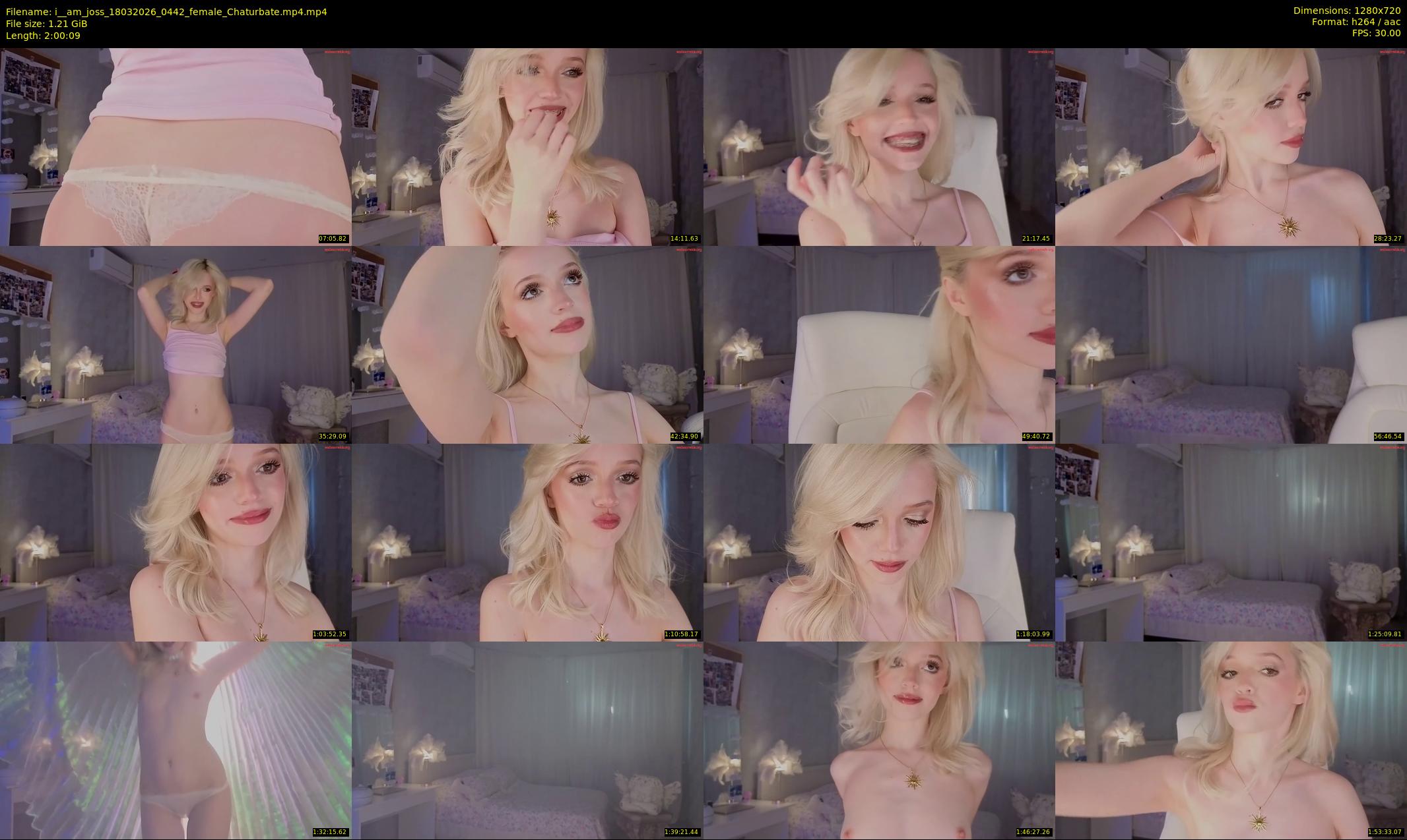 i__am_joss — 121 minute Chaturbate female cam show recording, 720p, Mar 18, 2026