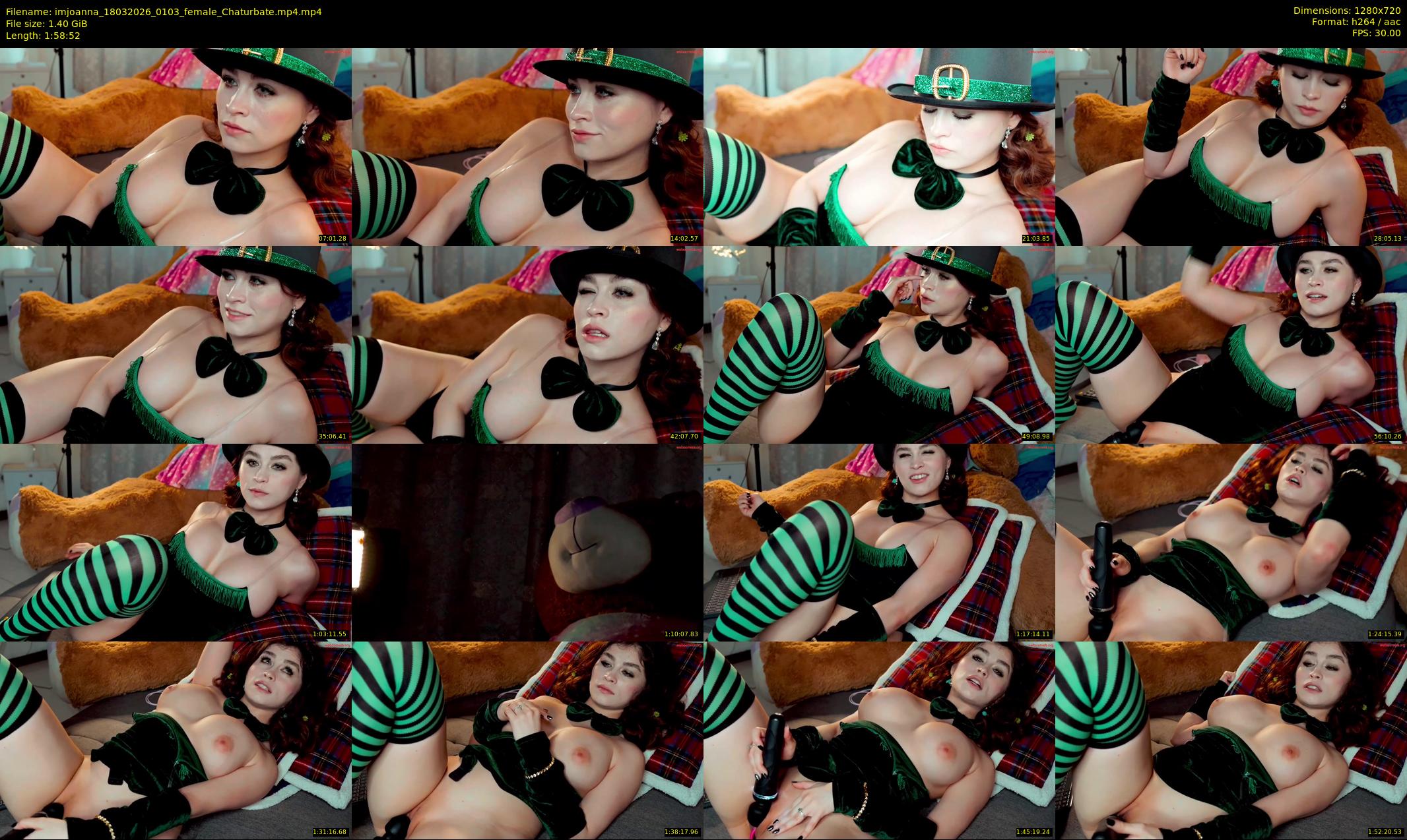 imjoanna — 119 minute Chaturbate female cam show recording, 720p, Mar 18, 2026