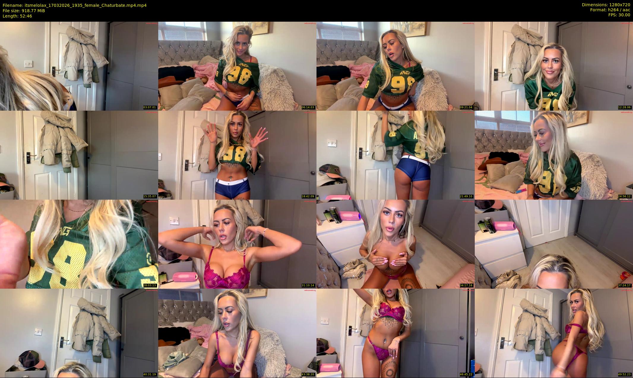 itsmelolax — 53 minute Chaturbate female cam show recording, 720p, Mar 17, 2026