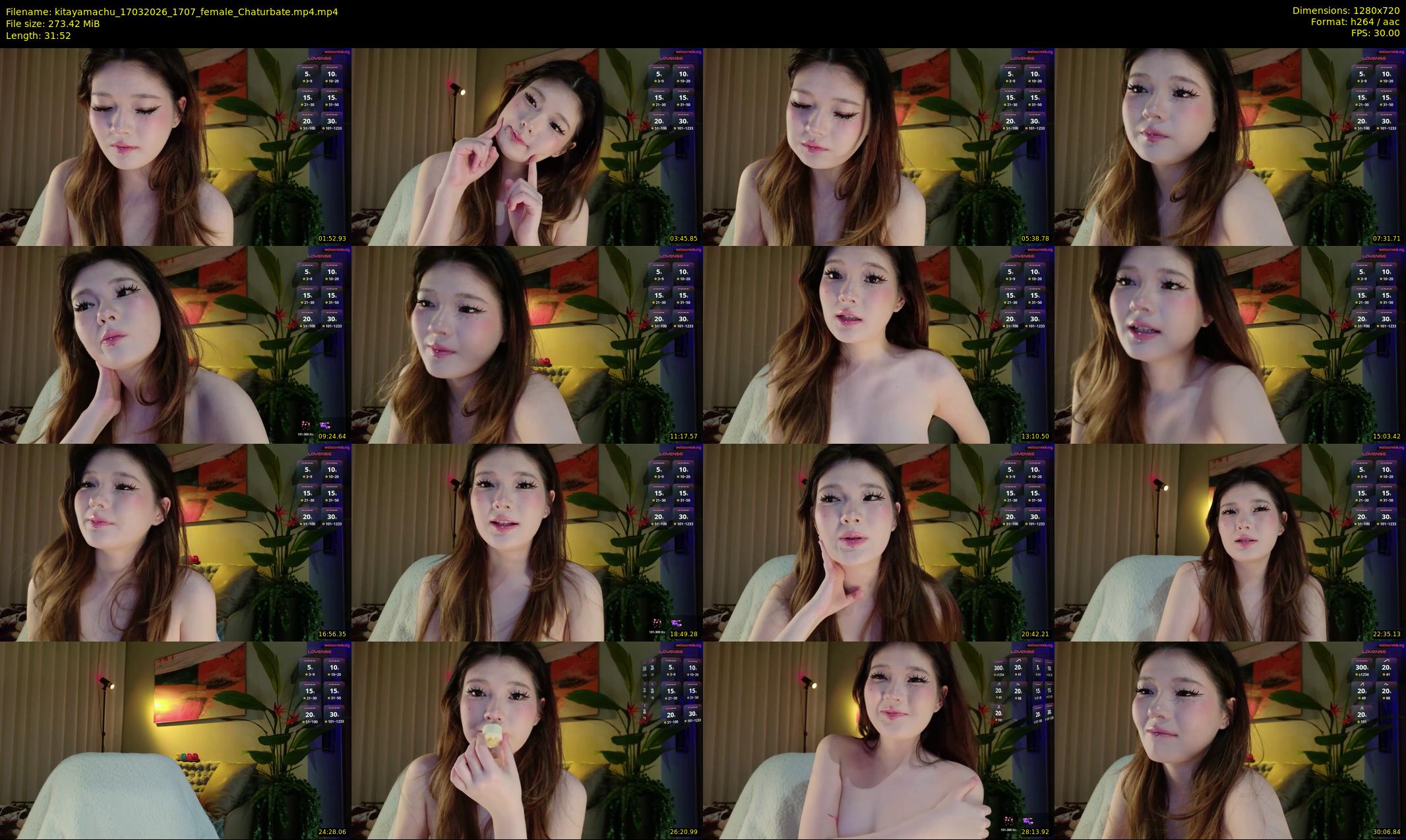 kitayamachu — 32 minute Chaturbate female cam show recording, 720p, Mar 17, 2026