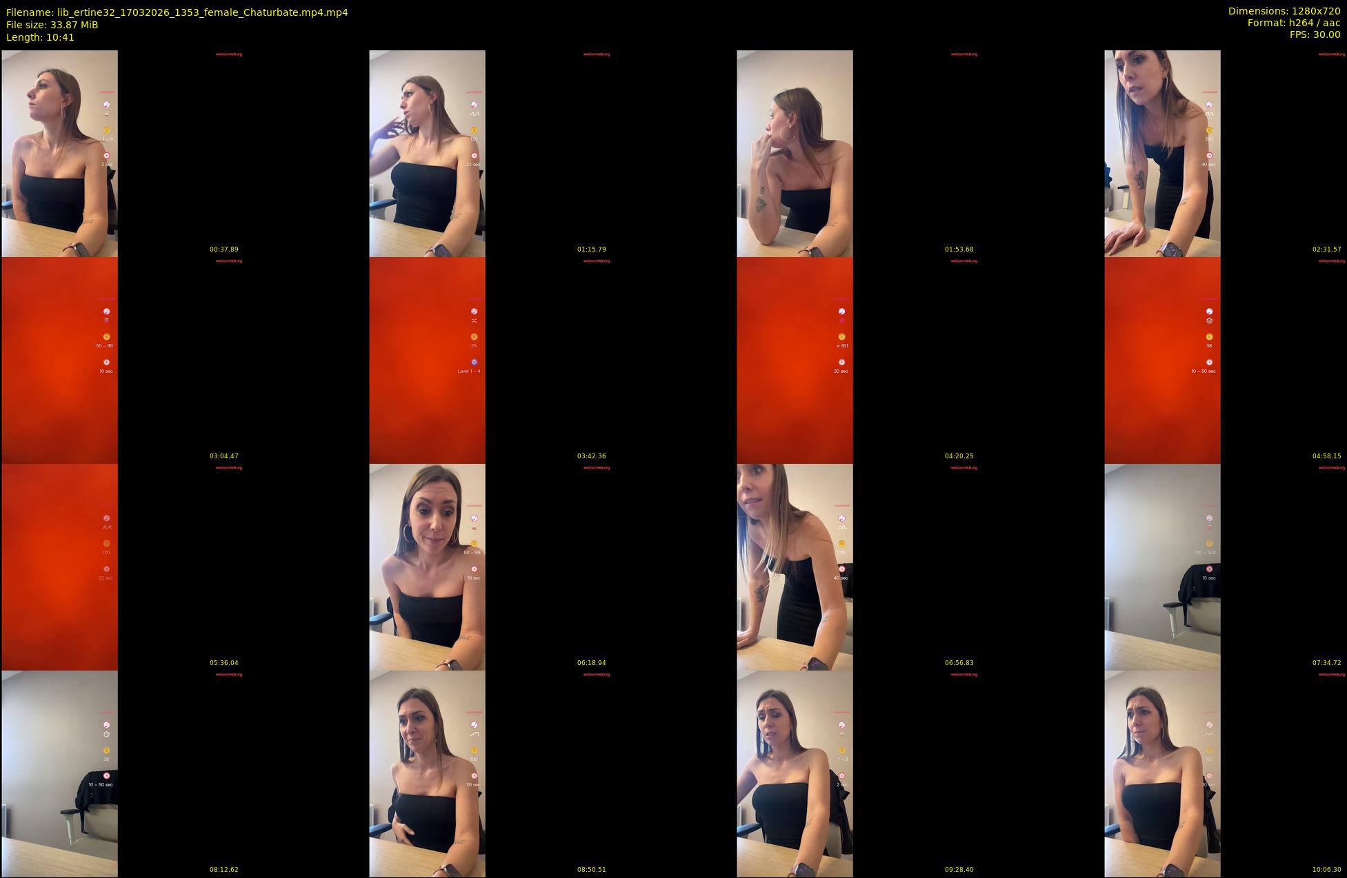 lib_ertine32 — 11 minute Chaturbate female cam show recording, 720p, Mar 17, 2026