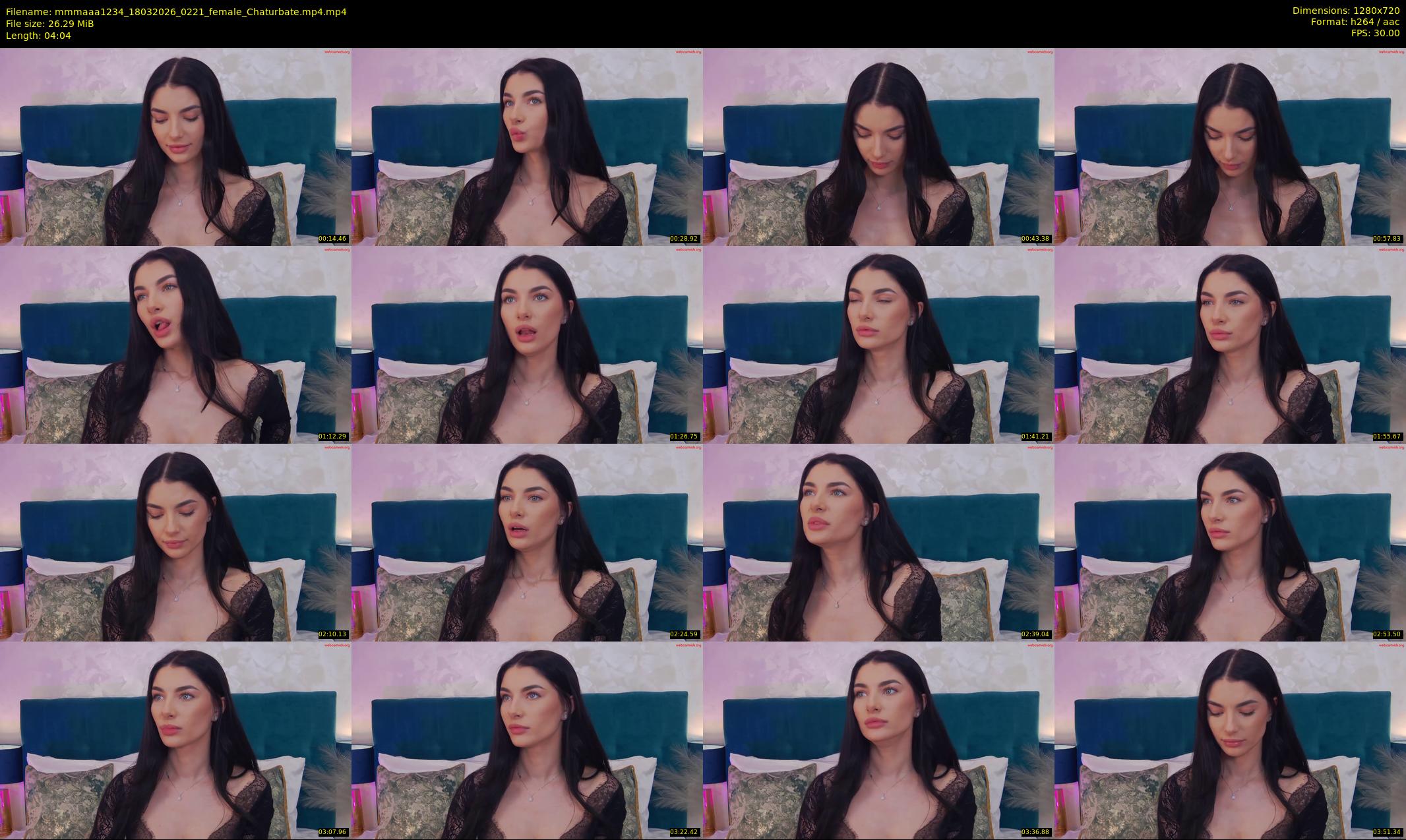 mmmaaa1234 — 5 minute Chaturbate female cam show recording, 720p, Mar 18, 2026