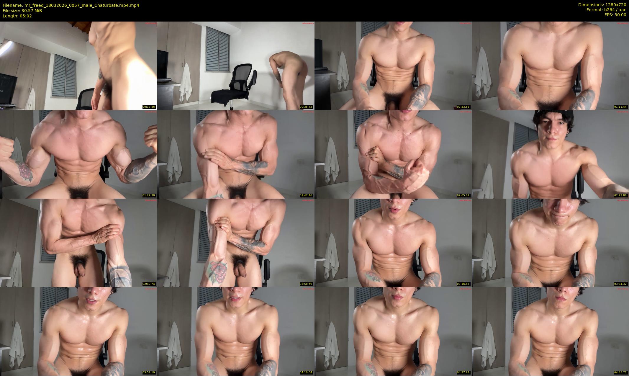 mr_freed — 6 minute Chaturbate male cam show recording, 720p, Mar 18, 2026