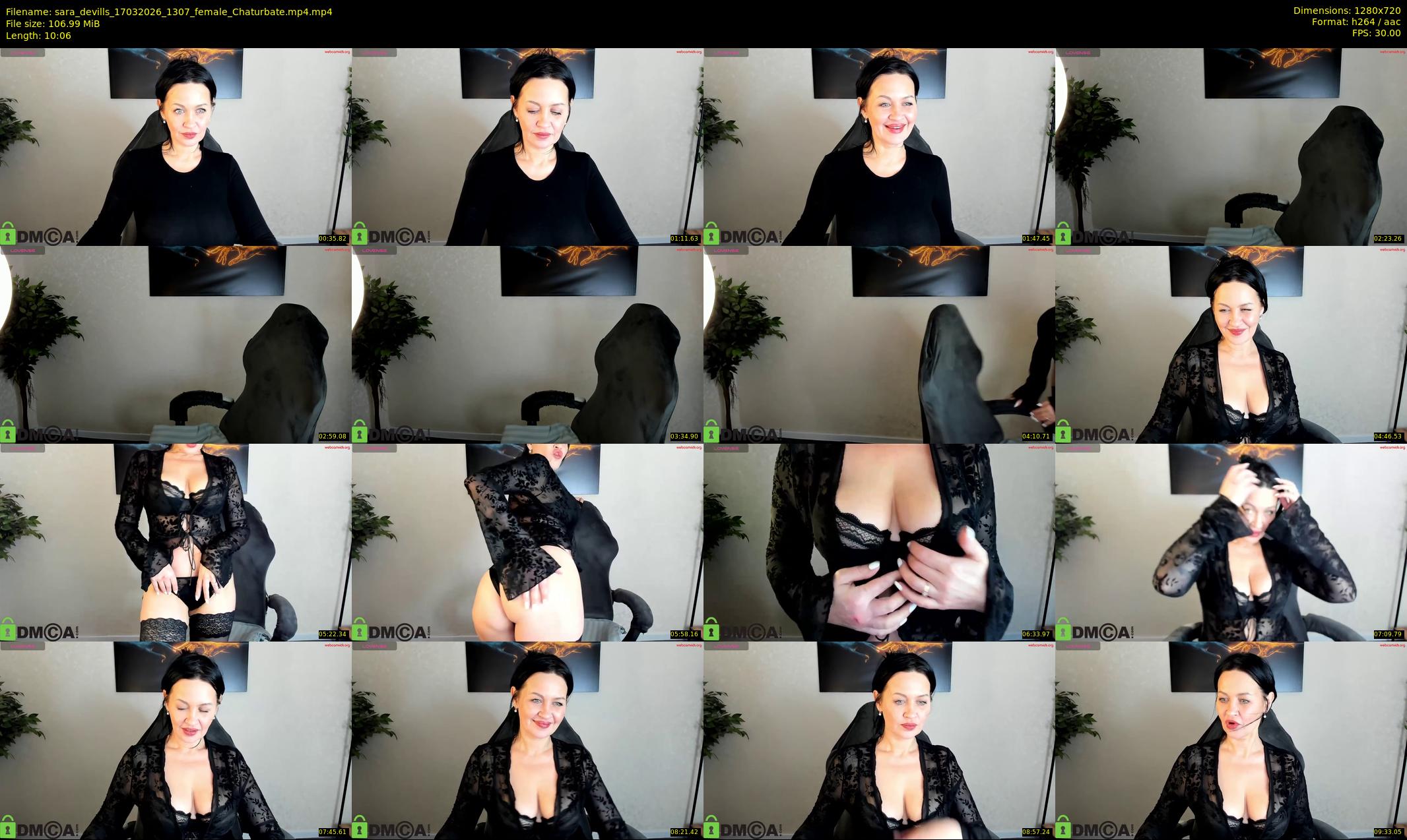 sara_devills — 11 minute Chaturbate female cam show recording, 720p, Mar 17, 2026