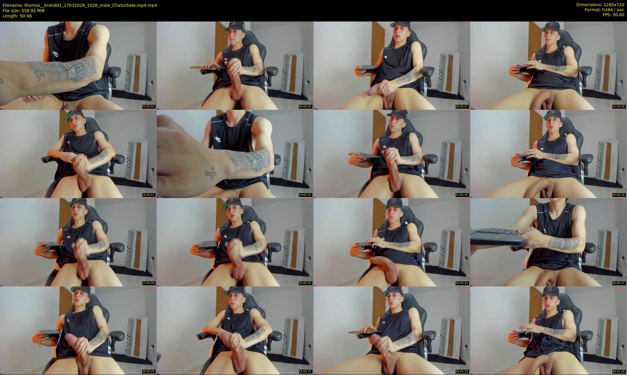 thomas__brandd1 — 51 minute Chaturbate male cam show recording, 720p, Mar 17, 2026
