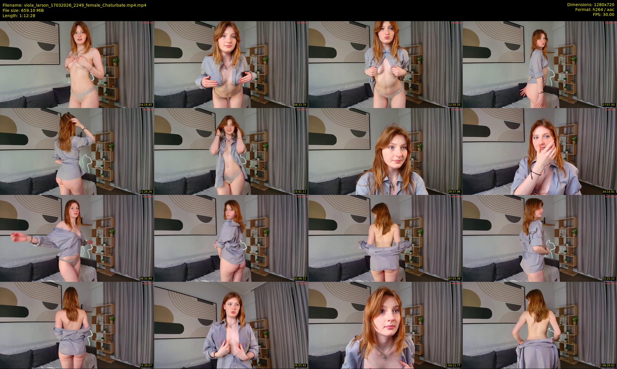 viola_larson — 73 minute Chaturbate female cam show recording, 720p, Mar 17, 2026