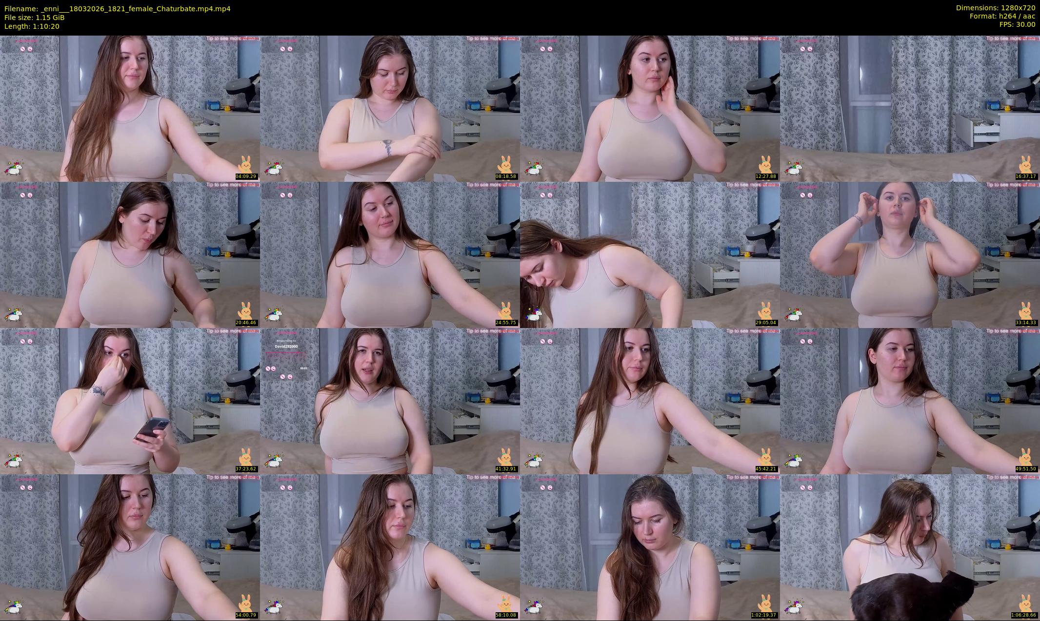 _enni__ — 71 minute Chaturbate female cam show recording, 720p, Mar 18, 2026