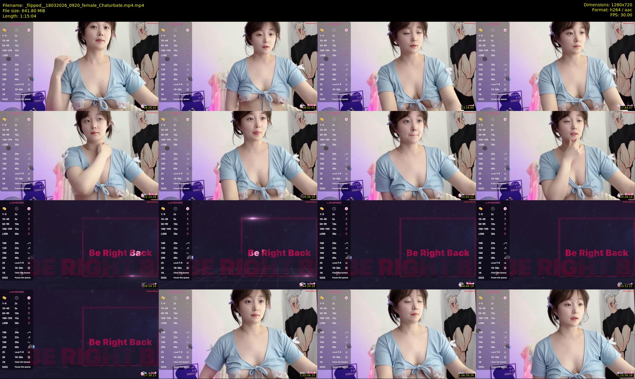 _flipped_ — 76 minute Chaturbate female cam show recording, 720p, Mar 18, 2026