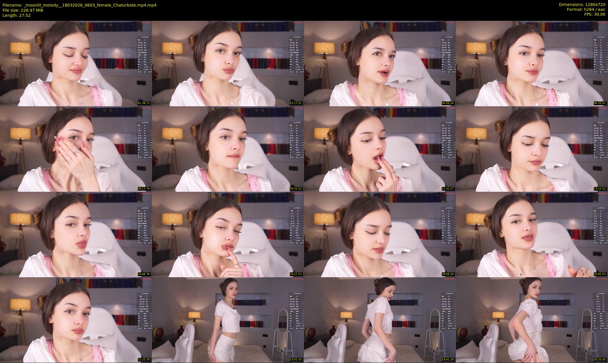 _moonlit_melody_ — 28 minute Chaturbate female cam show recording, 720p, Mar 18, 2026