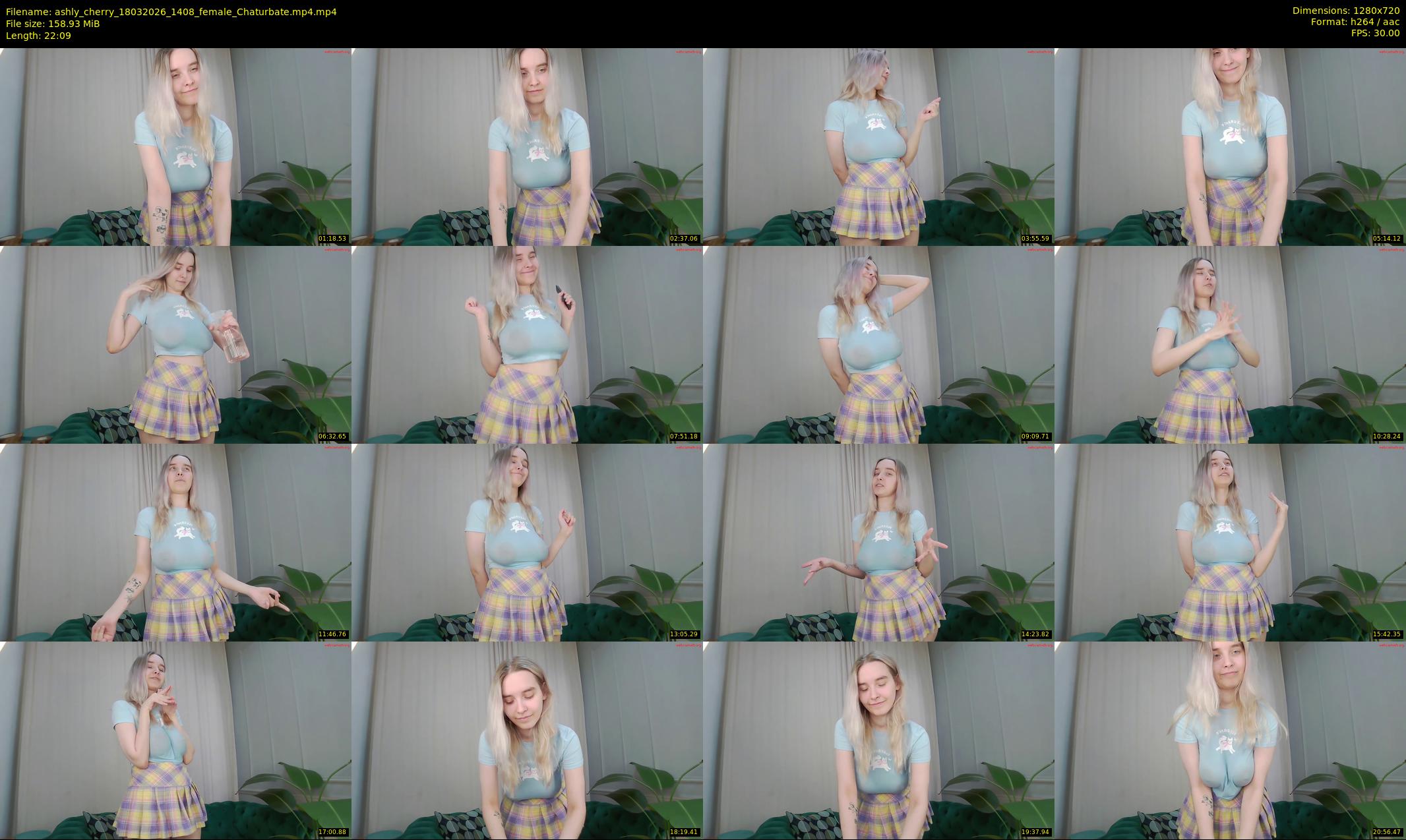 ashly_cherry — 23 minute Chaturbate female cam show recording, 720p, Mar 18, 2026