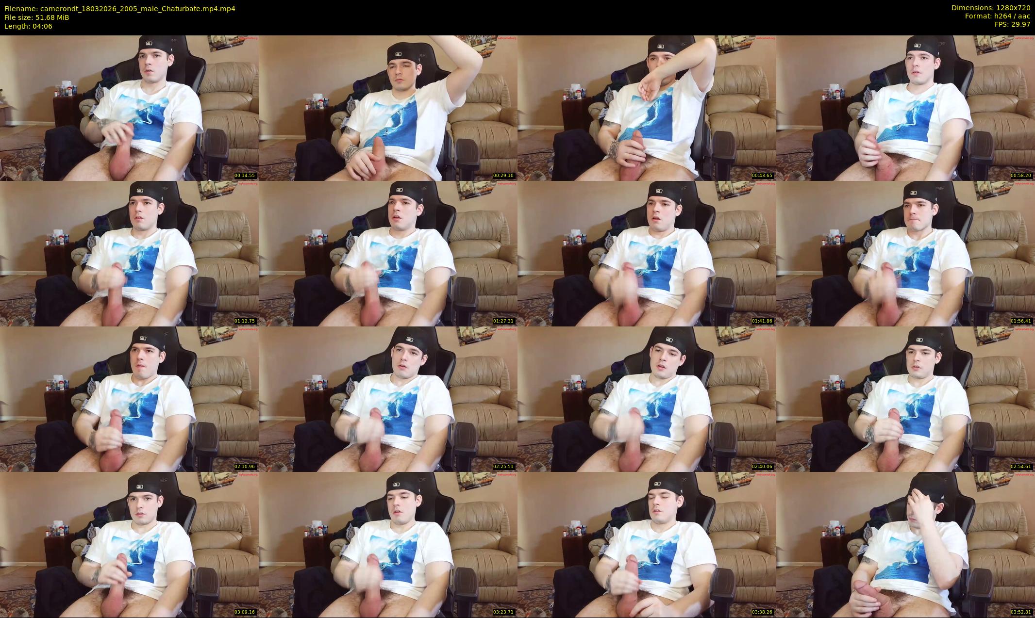 camerondt — 5 minute Chaturbate male cam show recording, 720p, Mar 18, 2026