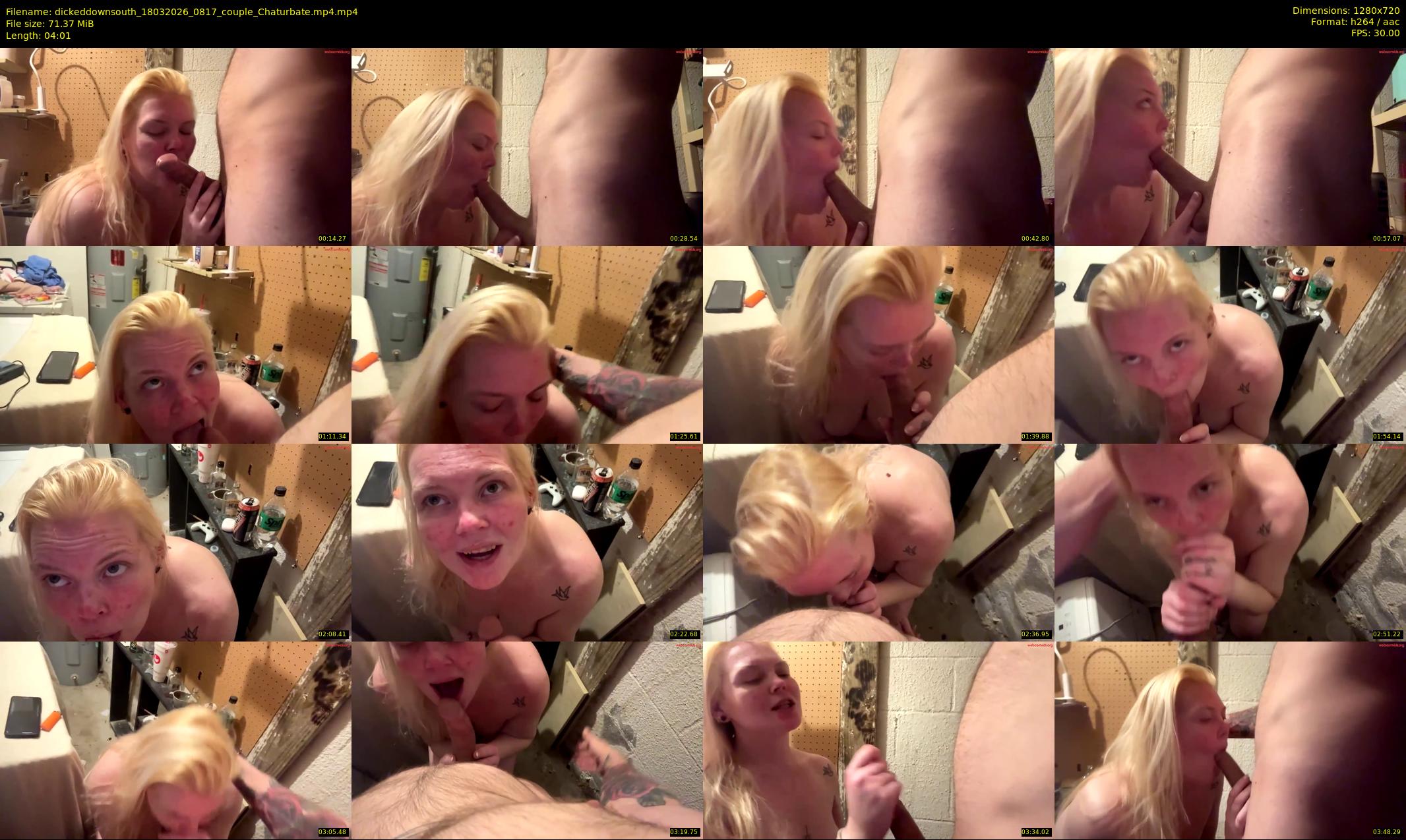 dickeddownsouth — 5 minute Chaturbate couple cam show recording, 720p, Mar 18, 2026