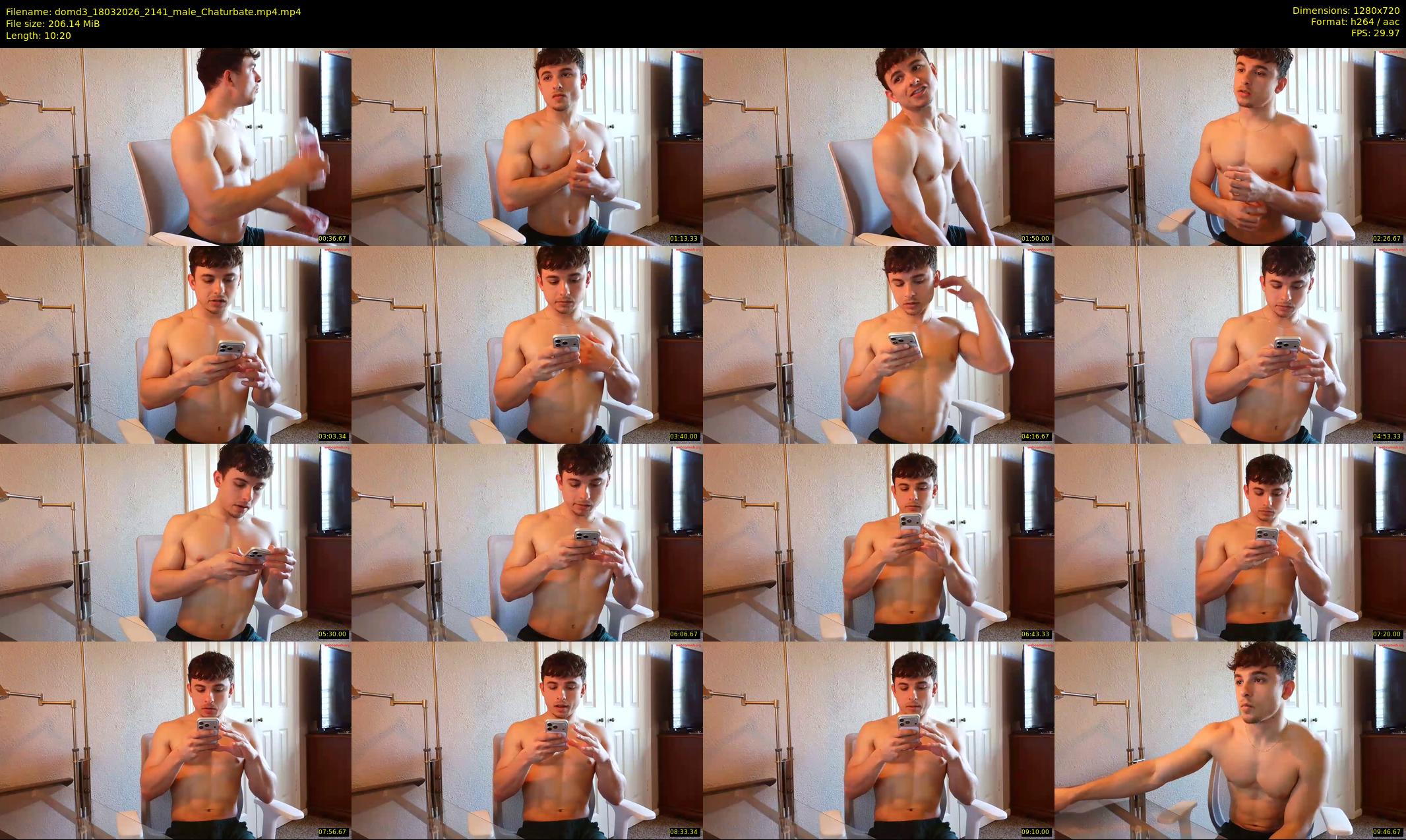 domd3 — 11 minute Chaturbate male cam show recording, 720p, Mar 18, 2026