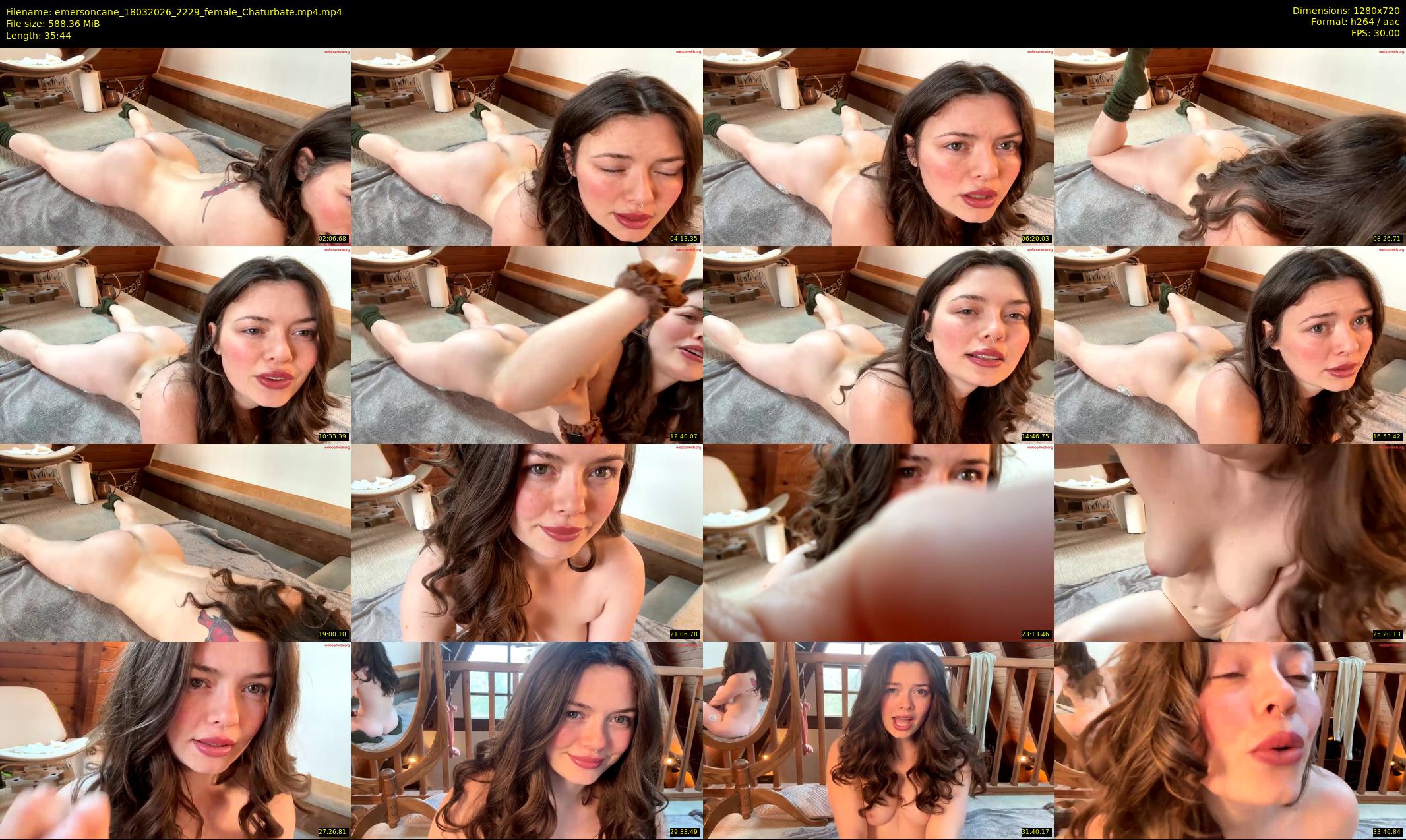 emersoncane — 36 minute Chaturbate female cam show recording, 720p, Mar 18, 2026