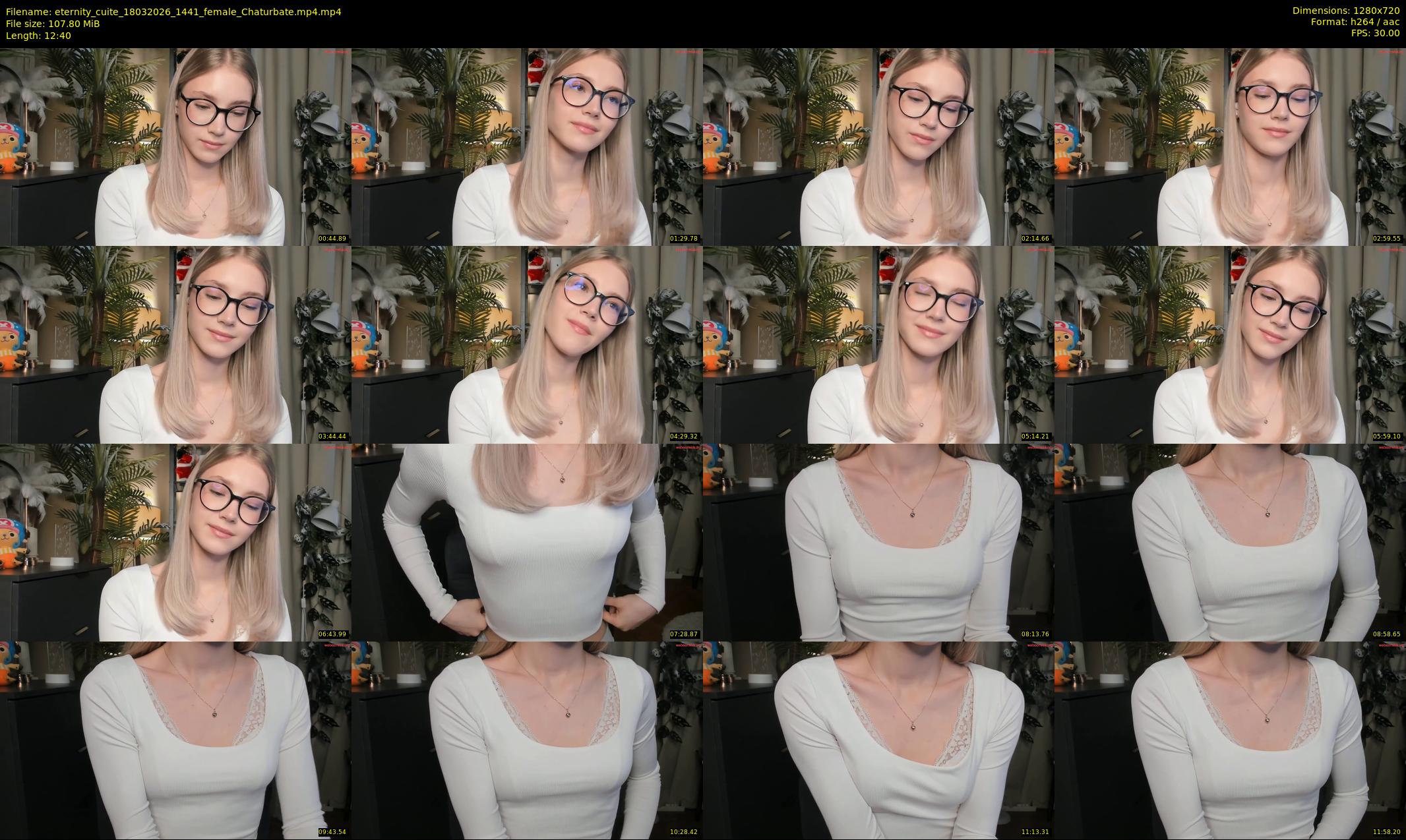 eternity_cuite — 13 minute Chaturbate female cam show recording, 720p, Mar 18, 2026