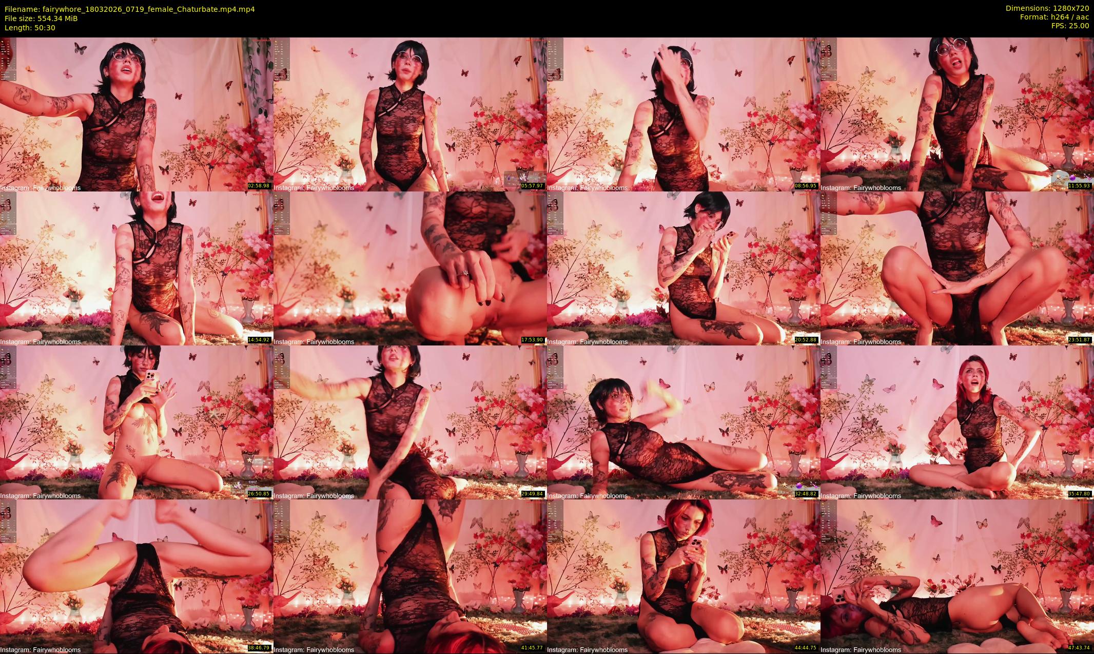 fairywhore — 51 minute Chaturbate female cam show recording, 720p, Mar 18, 2026