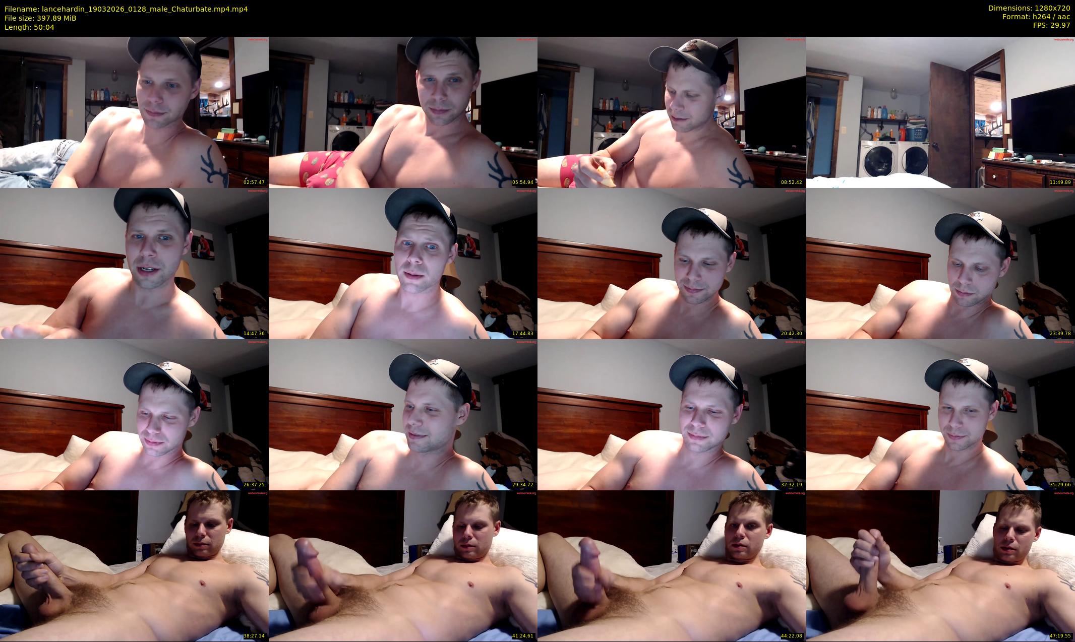 lancehardin — 51 minute Chaturbate male cam show recording, 720p, Mar 19, 2026