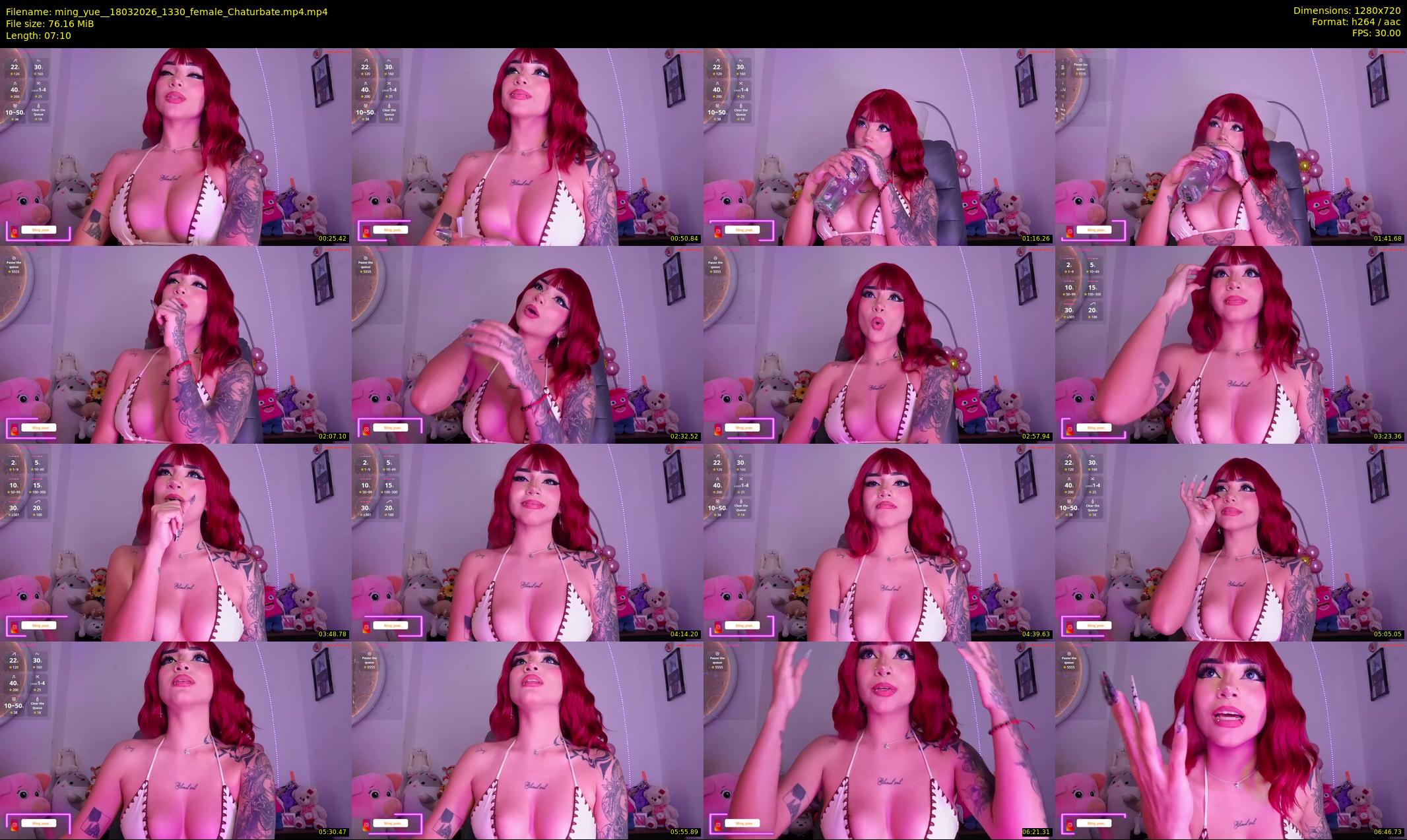 ming_yue_ — 8 minute Chaturbate female cam show recording, 720p, Mar 18, 2026