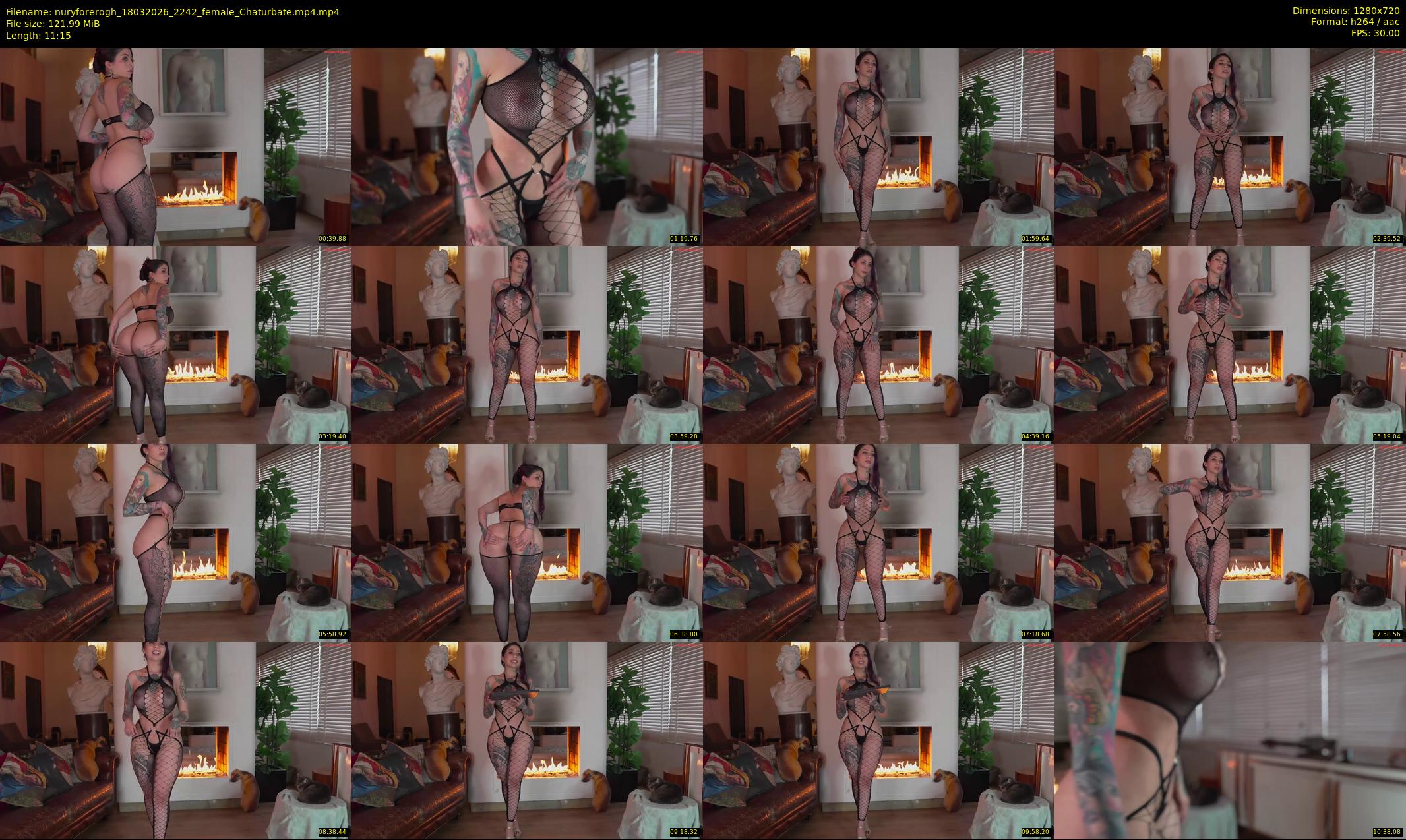 nuryforerogh — 12 minute Chaturbate female cam show recording, 720p, Mar 18, 2026