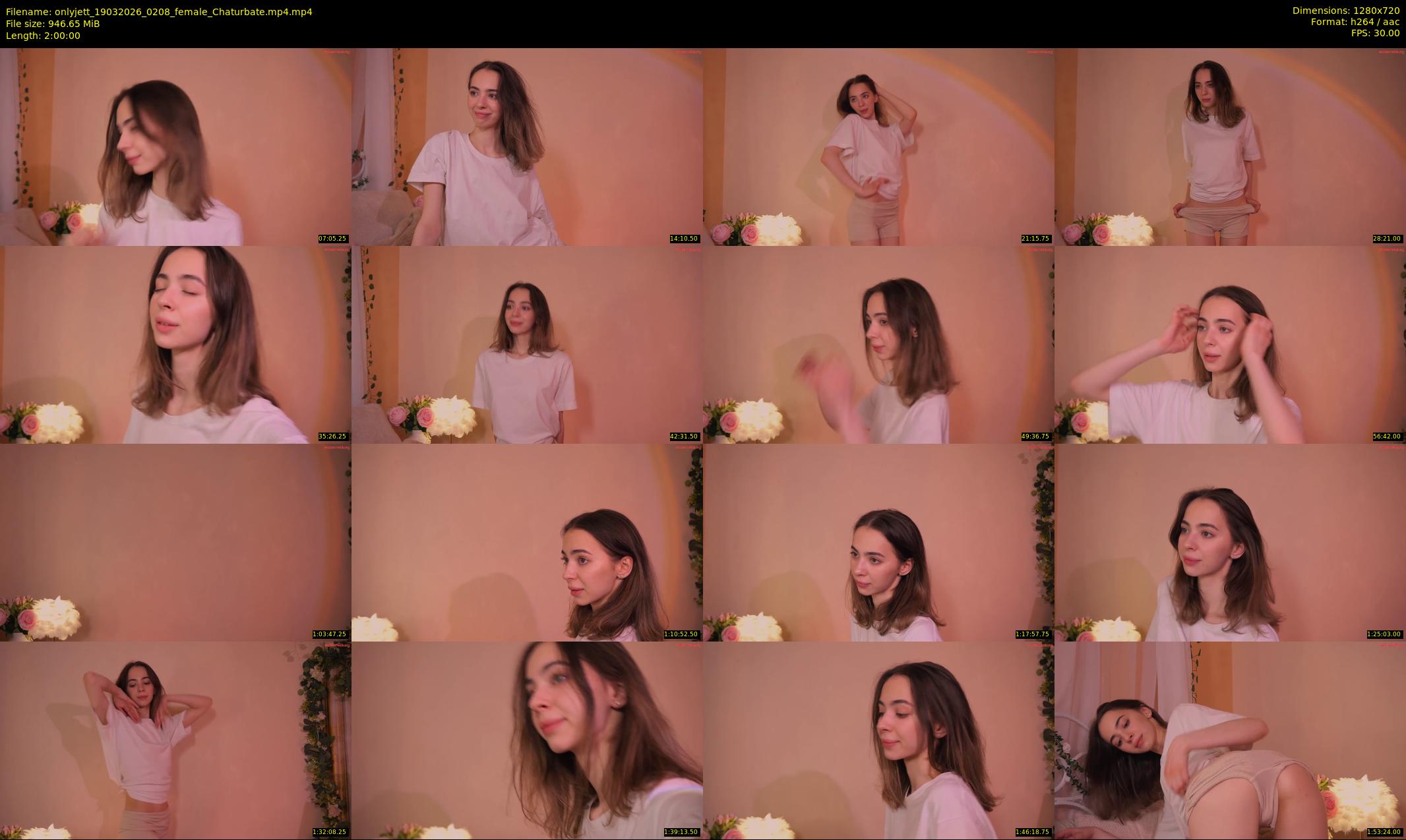 onlyjett — 120 minute Chaturbate female cam show recording, 720p, Mar 19, 2026