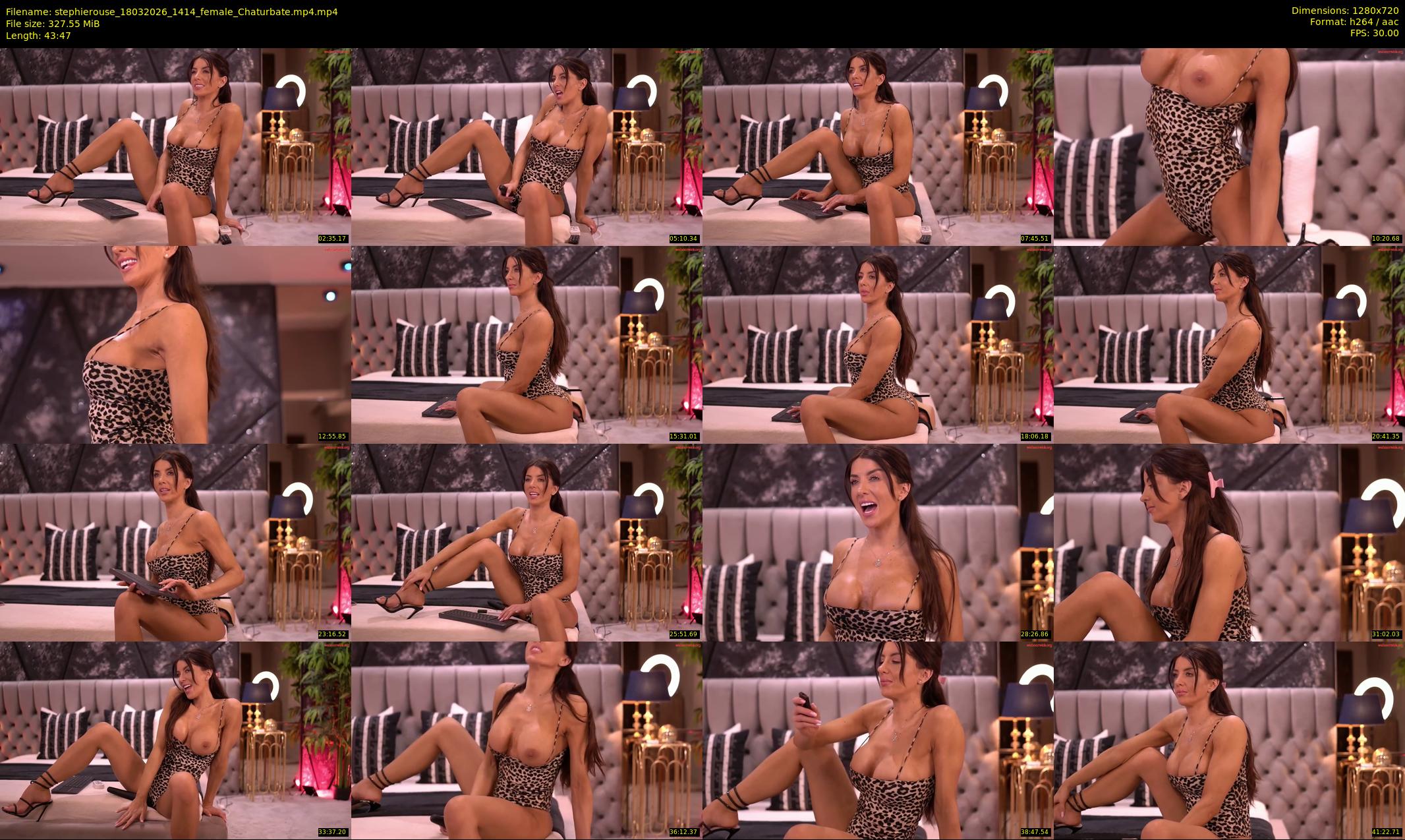 stephierouse — 44 minute Chaturbate female cam show recording, 720p, Mar 18, 2026