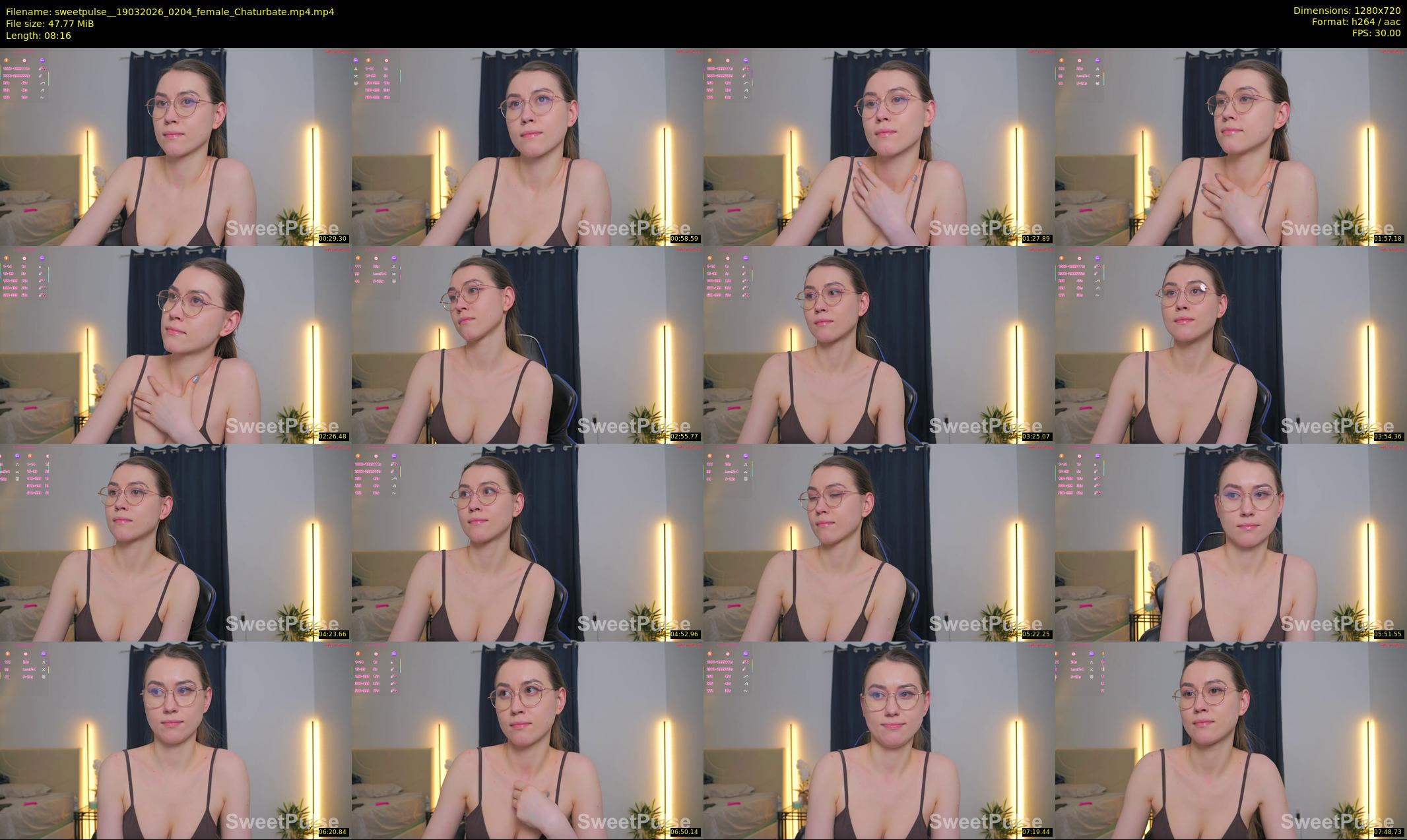 sweetpulse_ — 9 minute Chaturbate female cam show recording, 720p, Mar 19, 2026