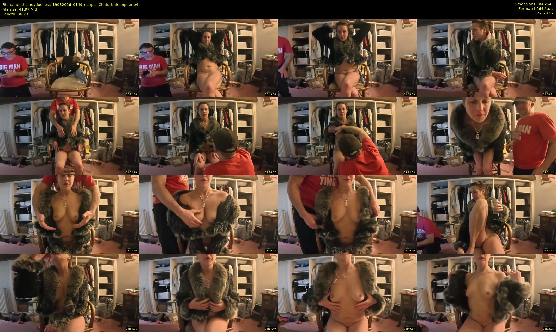 theladyduchess — 7 minute Chaturbate couple cam show recording, 480p, Mar 19, 2026