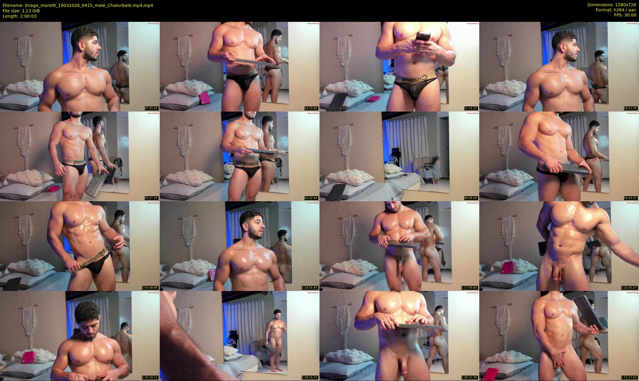 thiago_moretti — 121 minute Chaturbate male cam show recording, 720p, Mar 19, 2026