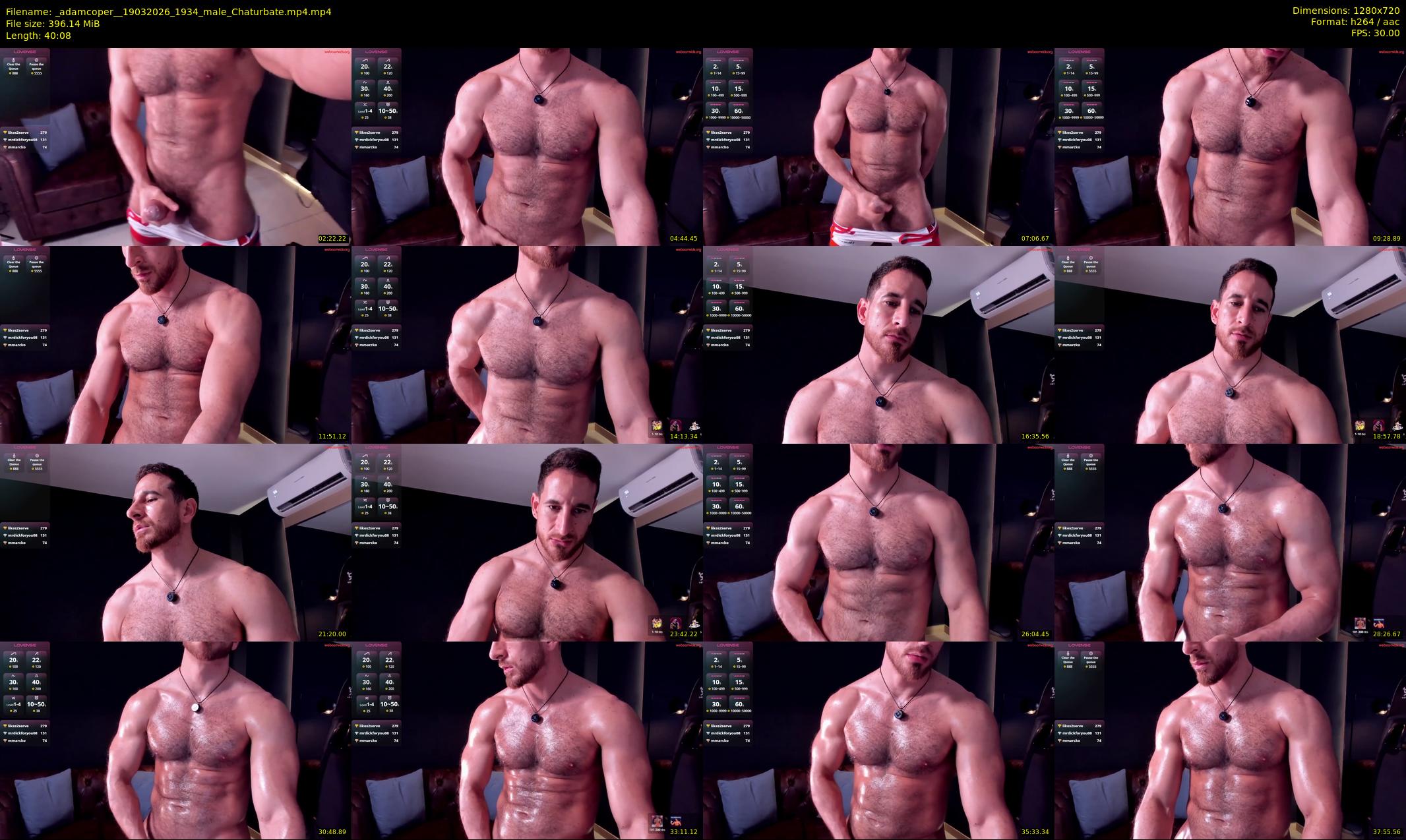 _adamcoper_ — 41 minute Chaturbate male cam show recording, 720p, Mar 19, 2026