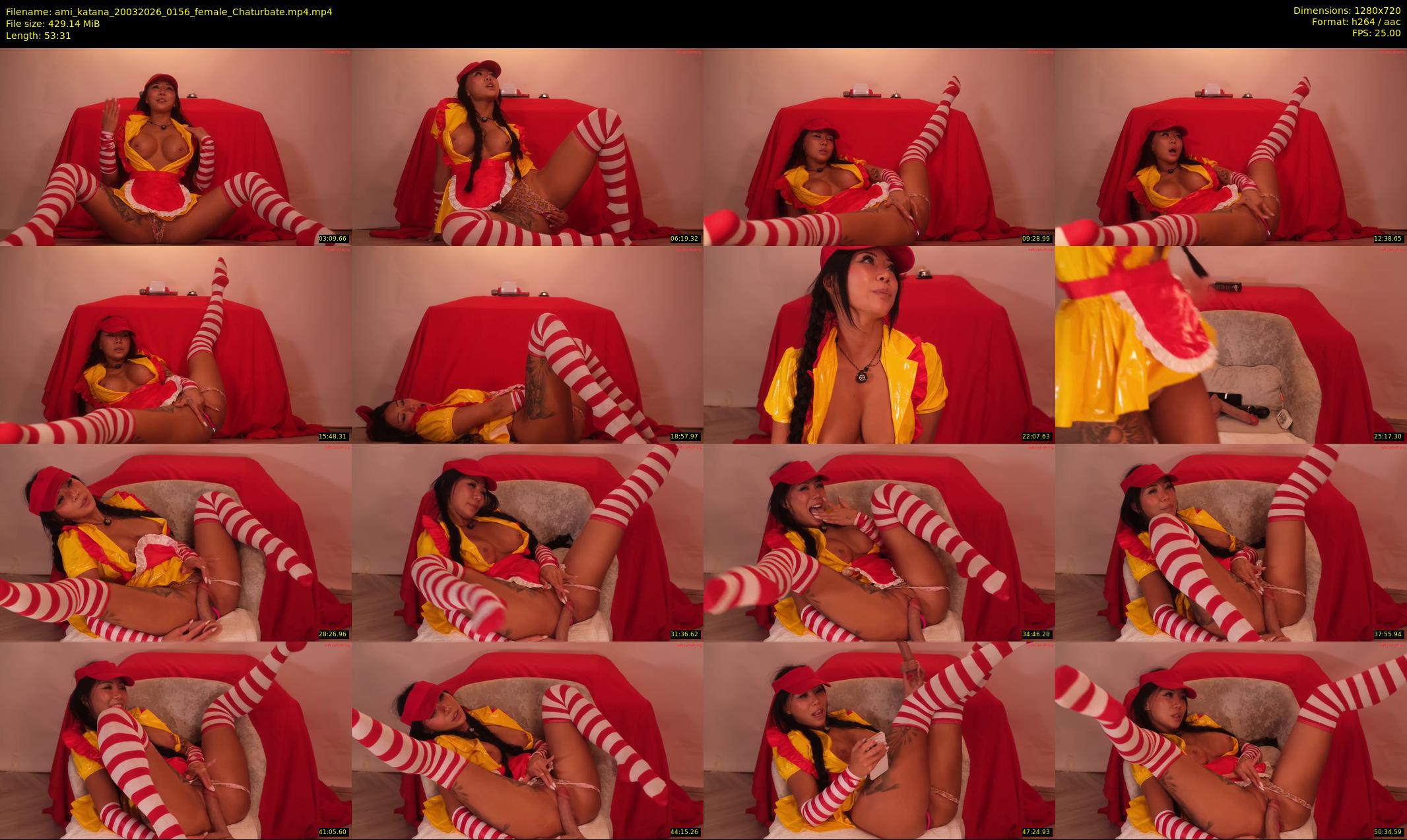 ami_katana — 54 minute Chaturbate female cam show recording, 720p, Mar 20, 2026